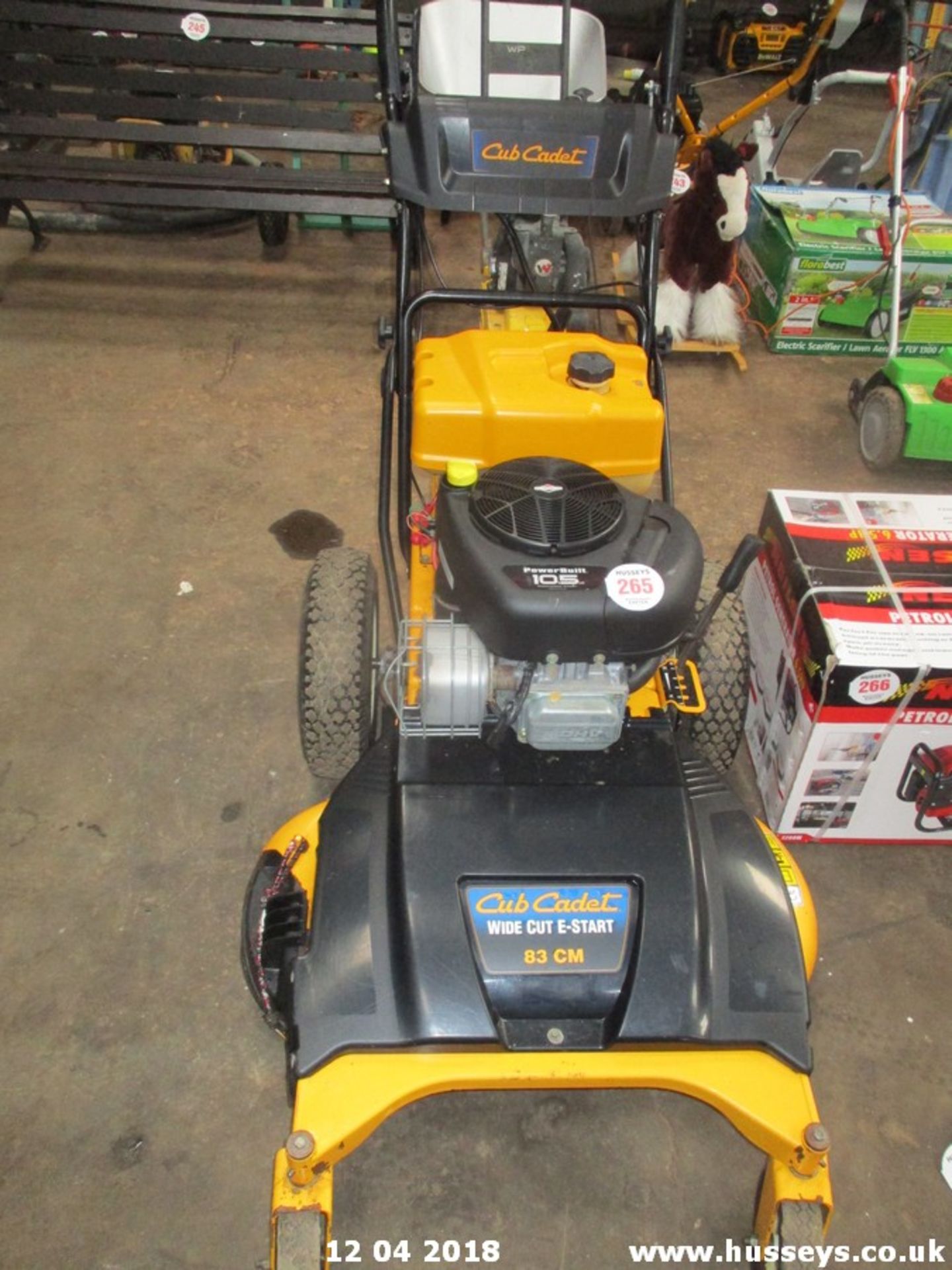 CUB CADET OUTFRONT MOWER C/W KEY