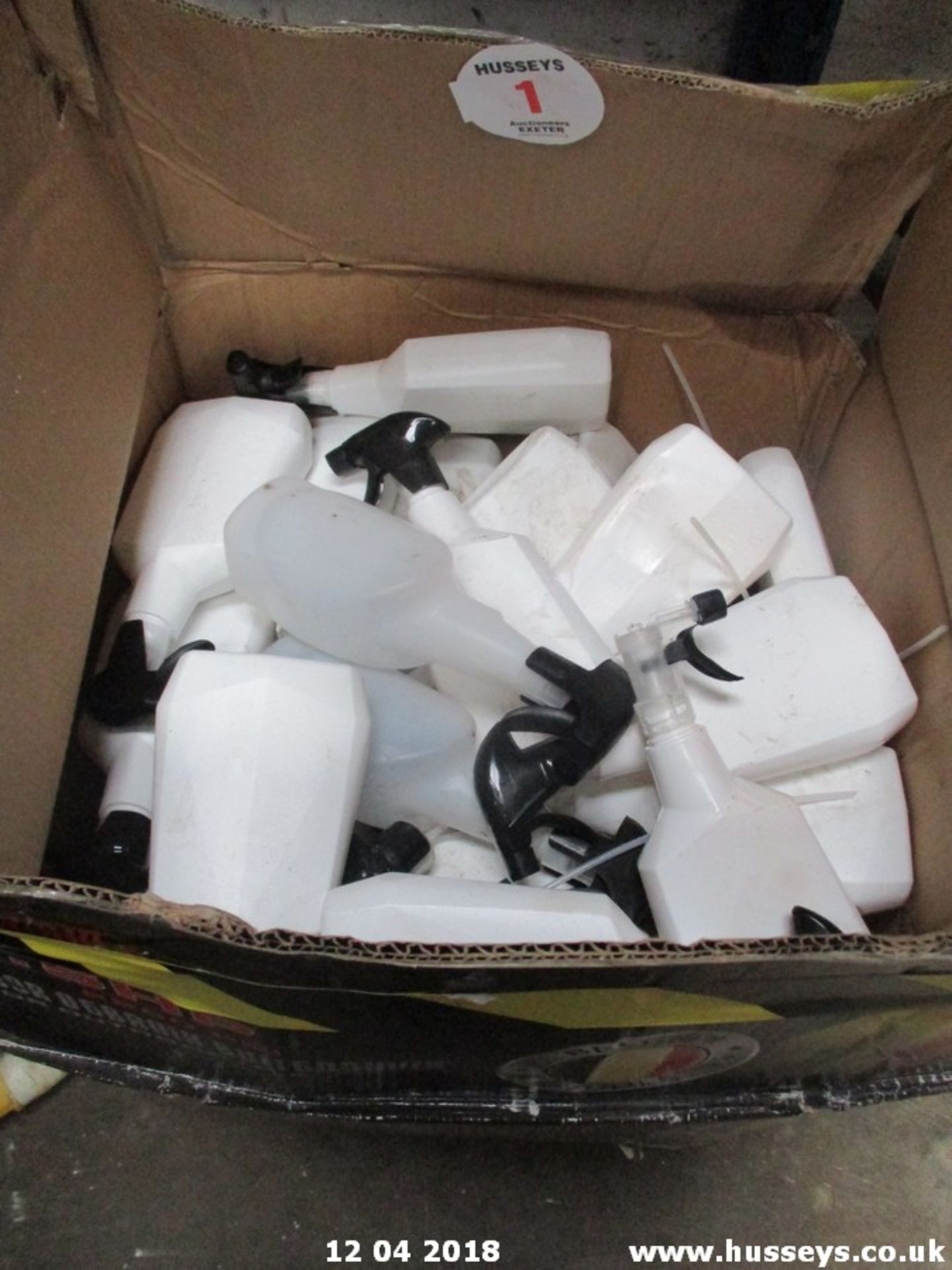 BOX OF SPRAYERS