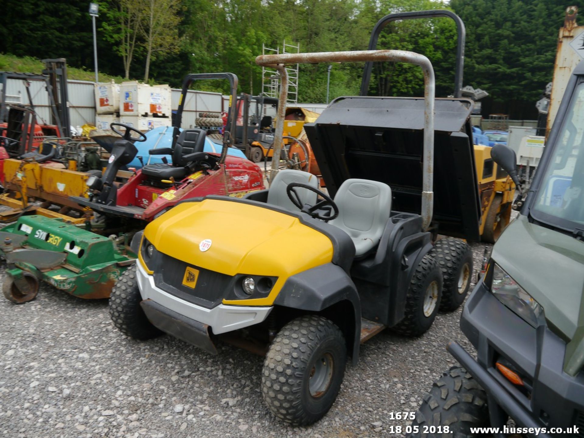 JCB 6 WHEEL MULE 1487 HRS RUNS DRIVES