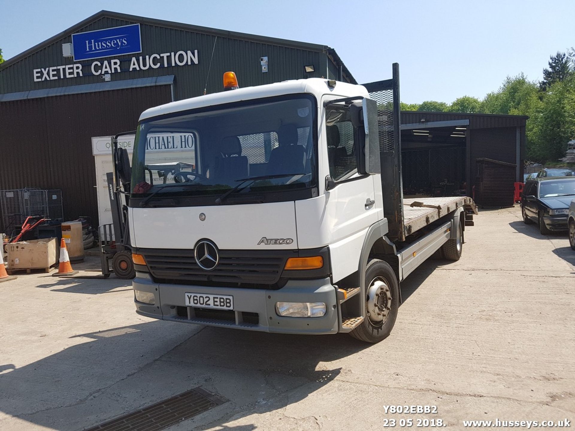 MERCEDES ATEGO - 4250cc 2. Dr Flat Lorry Diesel - Image 2 of 8