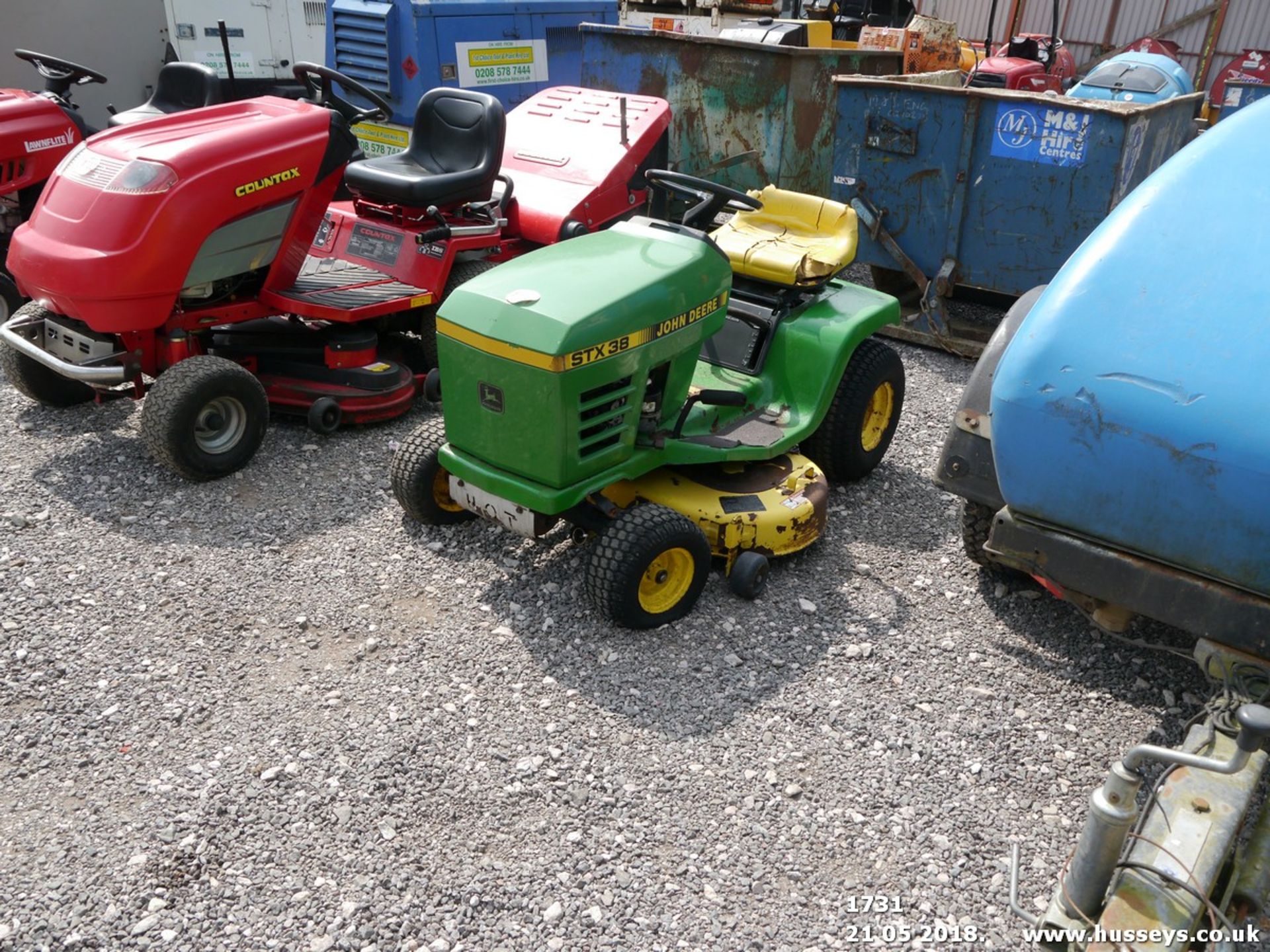 JOHN DEERE STX38 RIDE ON MOWER