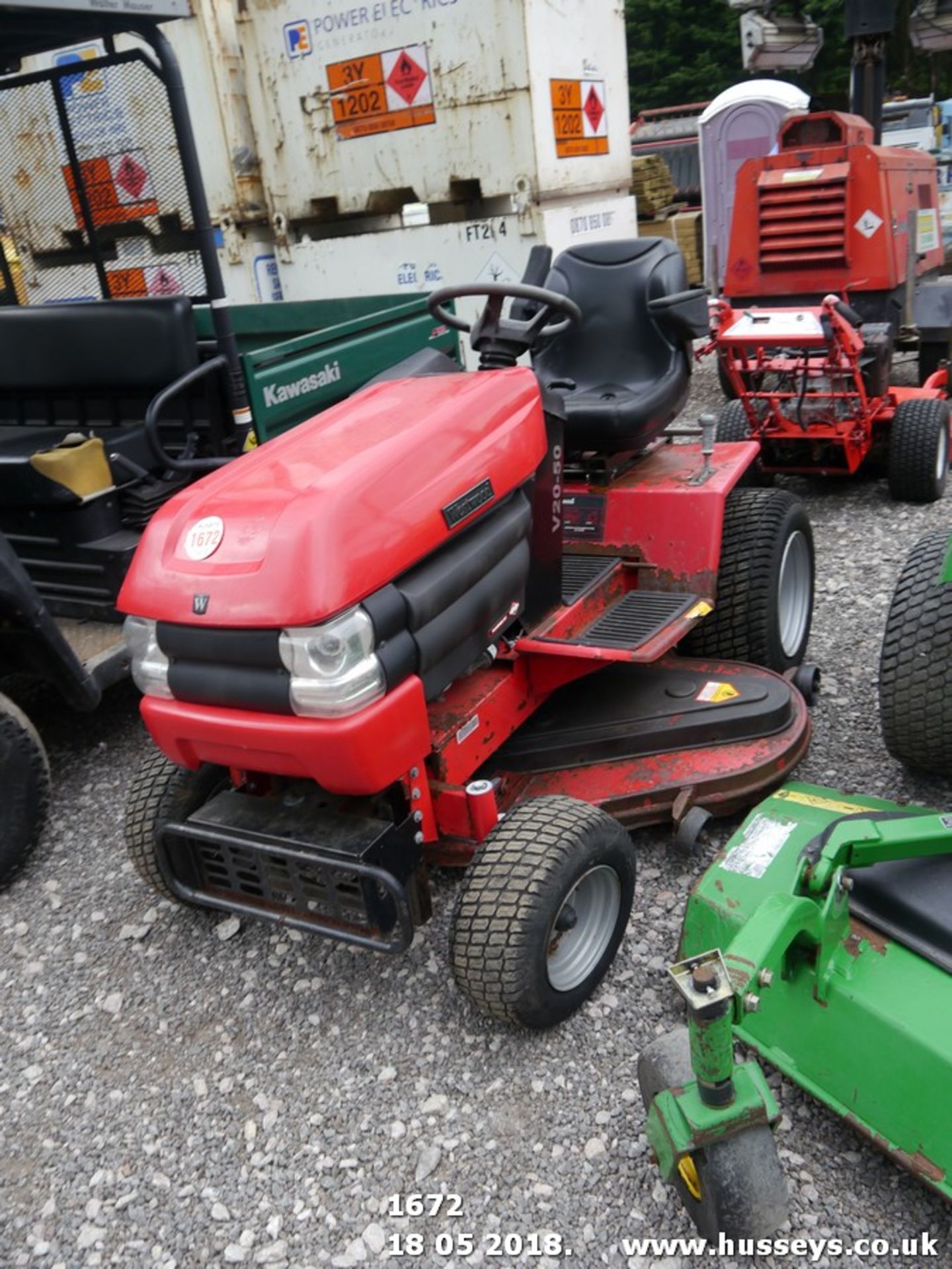 TORO WHEEL HORSE RIDE ON MOWER RUNS, DRIVES, CUTS