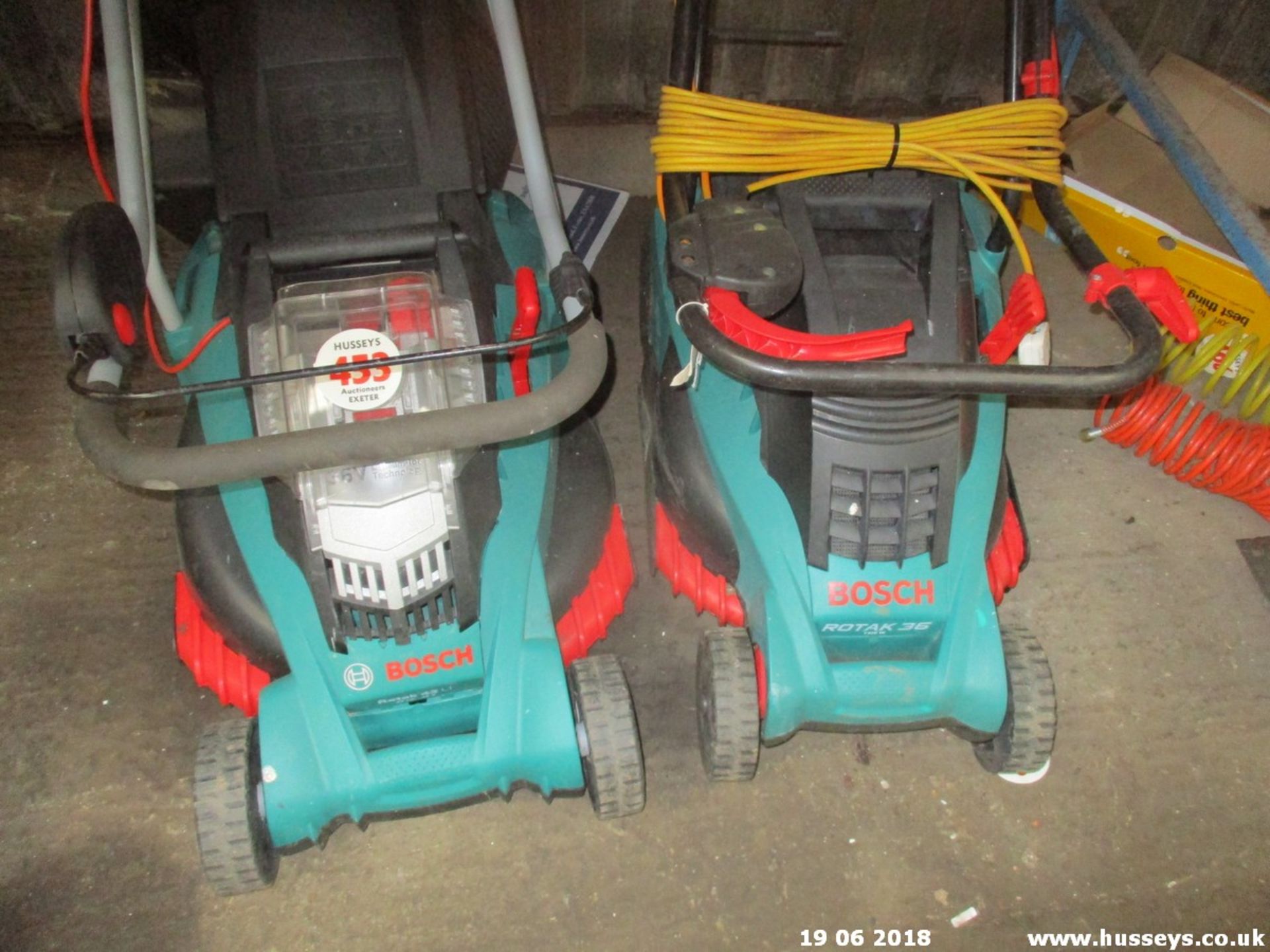 2 ELEC MOWERS