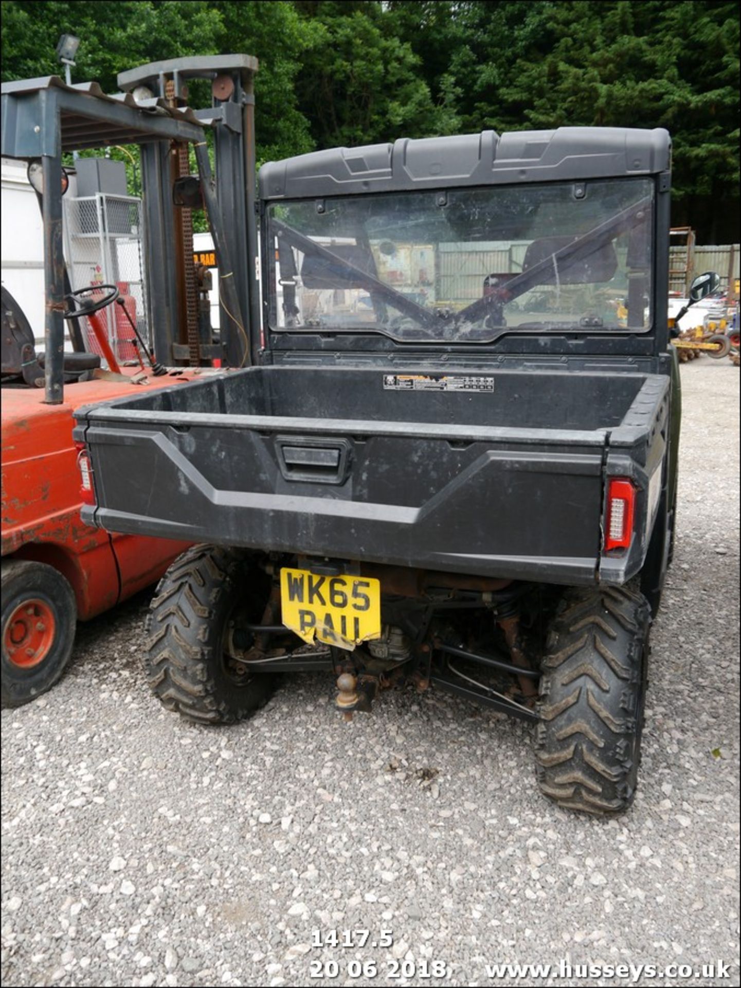 POLARIS RANGER DSL WK65PAU RUNS, DRIVES - Image 6 of 10