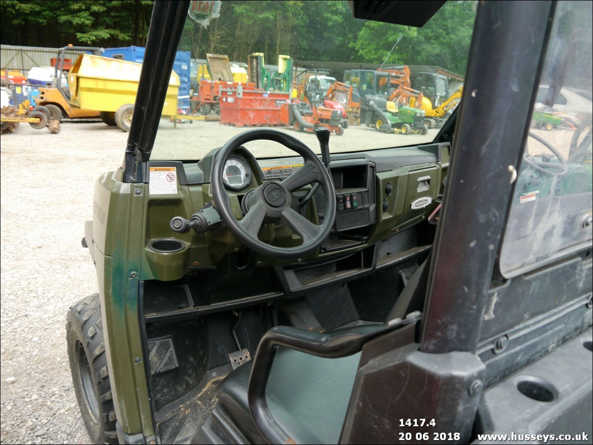 POLARIS RANGER DSL WK65PAU RUNS, DRIVES - Image 5 of 10