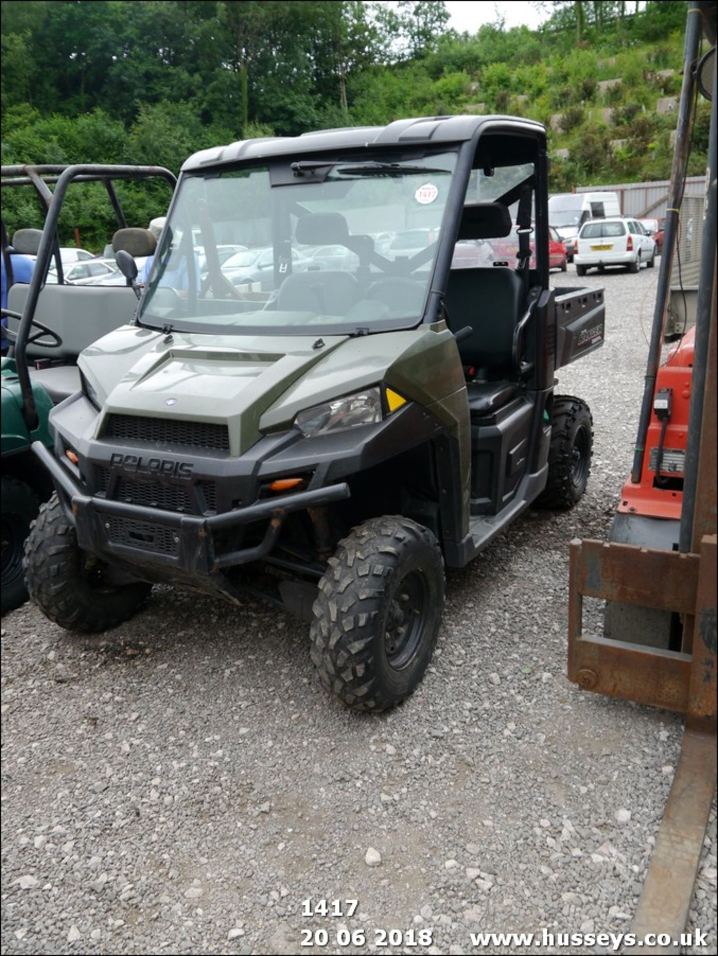 POLARIS RANGER DSL WK65PAU RUNS, DRIVES