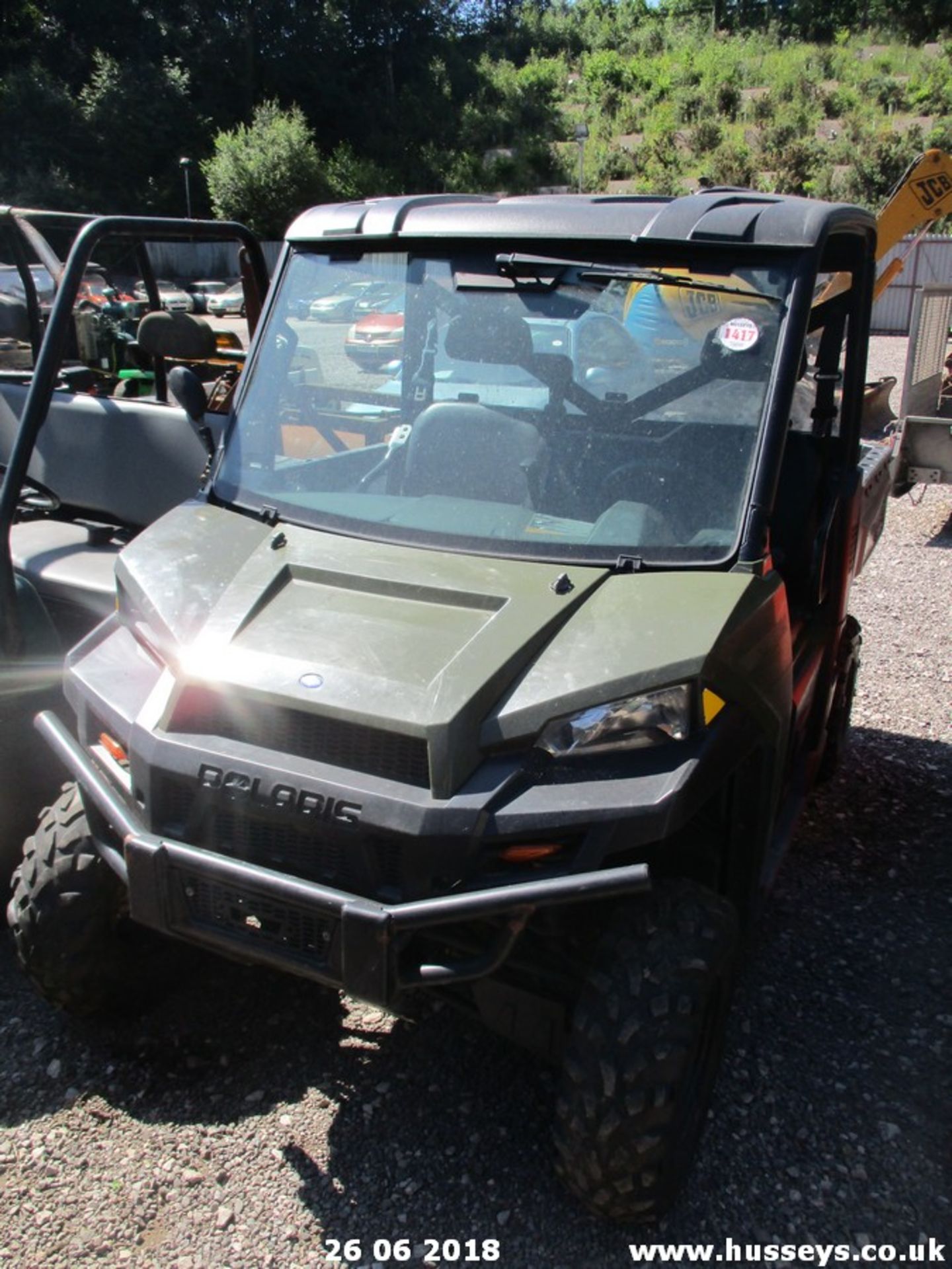 POLARIS RANGER DSL WK65PAU RUNS, DRIVES - Image 7 of 10