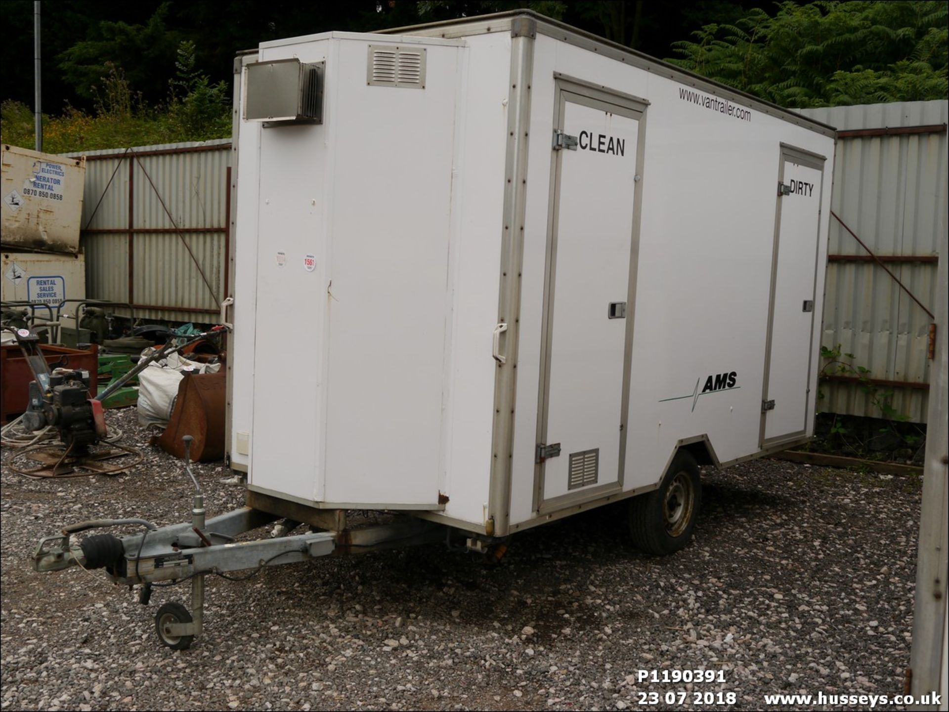 DECONTAMINATION TRAILER