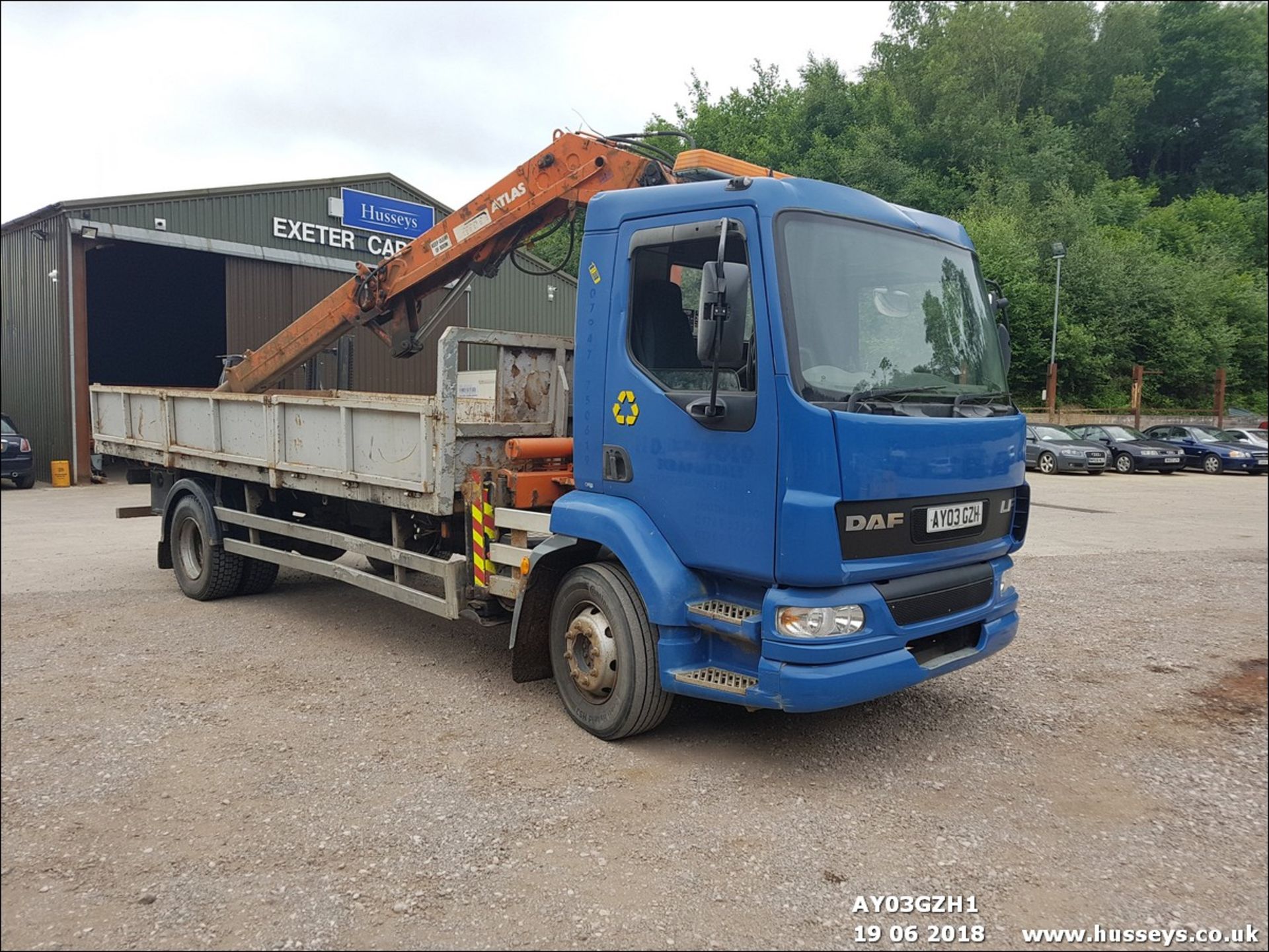 2003 DAF FLAT BED