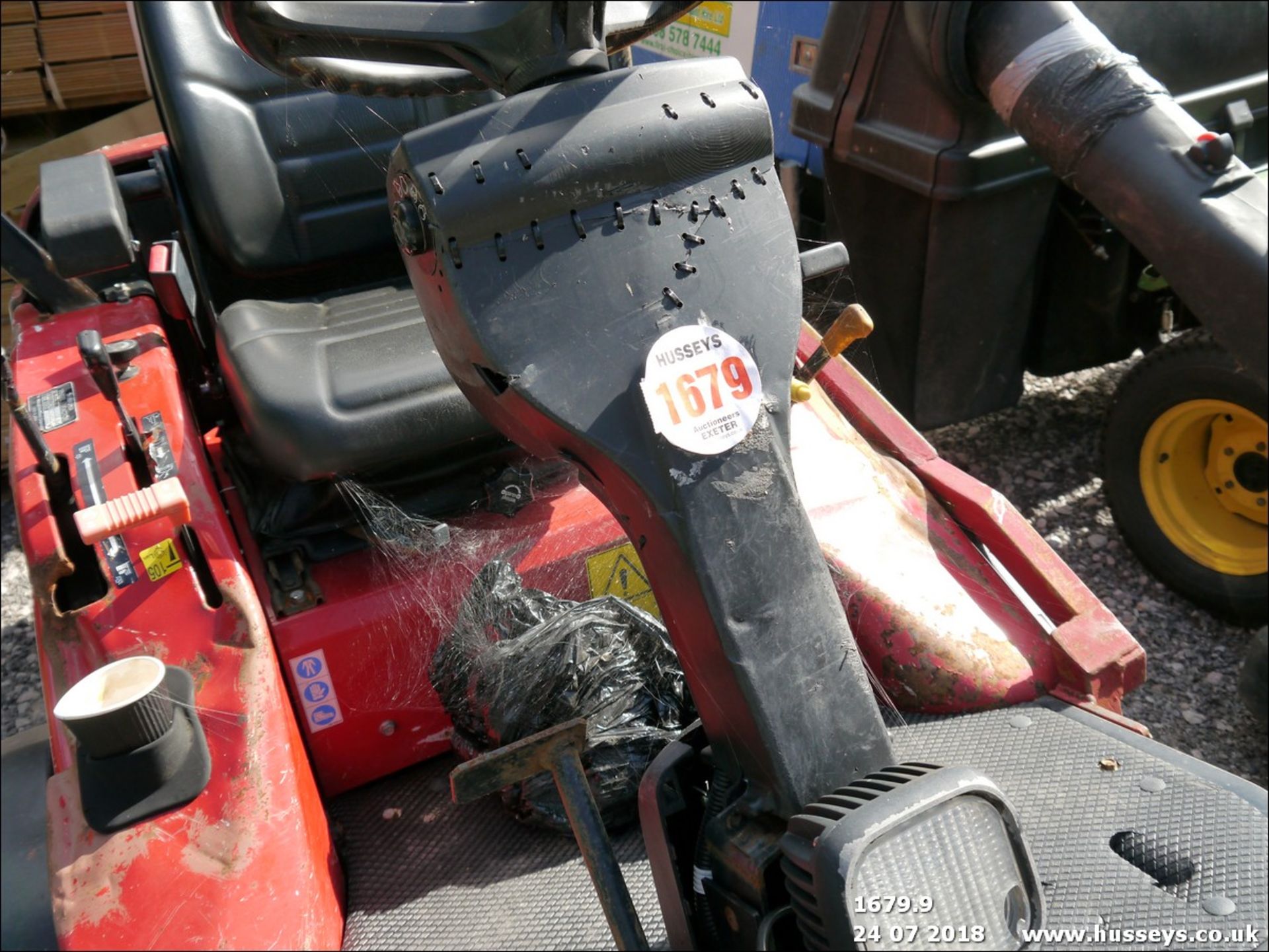 SHIBAURA CM374 OUT FRONT MOWER RUNS, DRIVES, CUTS - Image 5 of 5