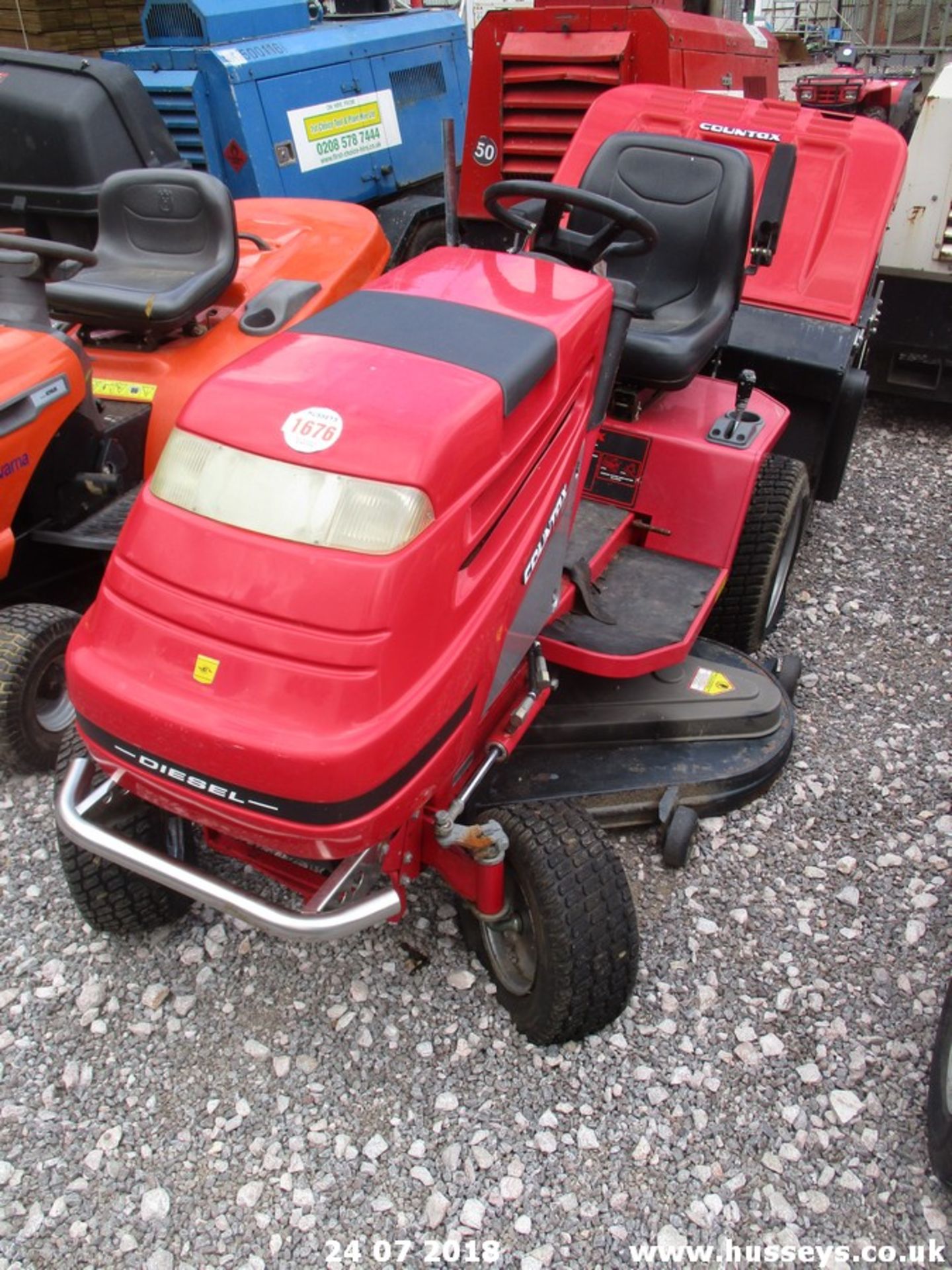 COUNTAX D18.50 RIDE ON MOWER