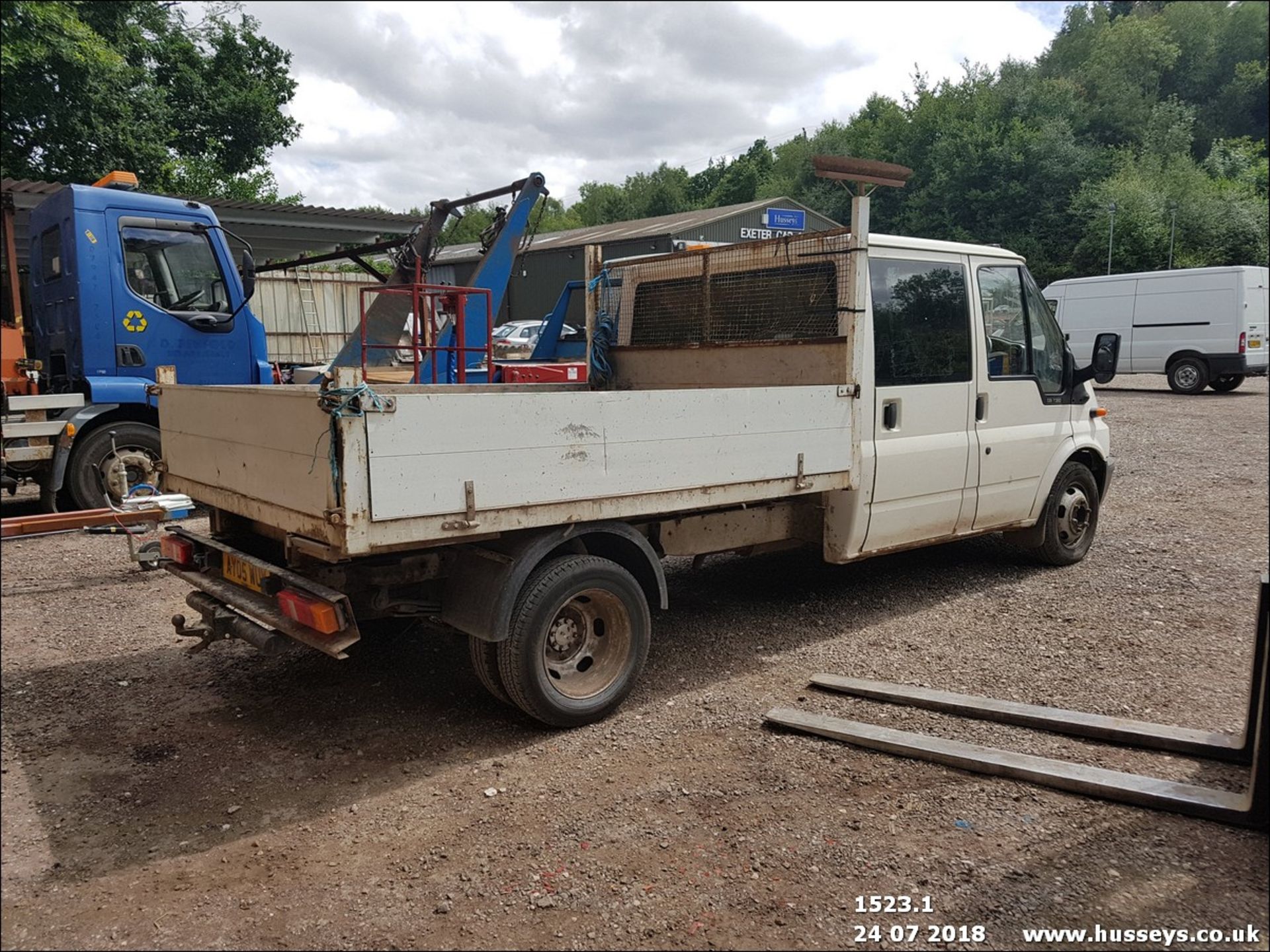 2005 FORD TRANSIT DOUBLE CAB PICK UP - Image 2 of 2