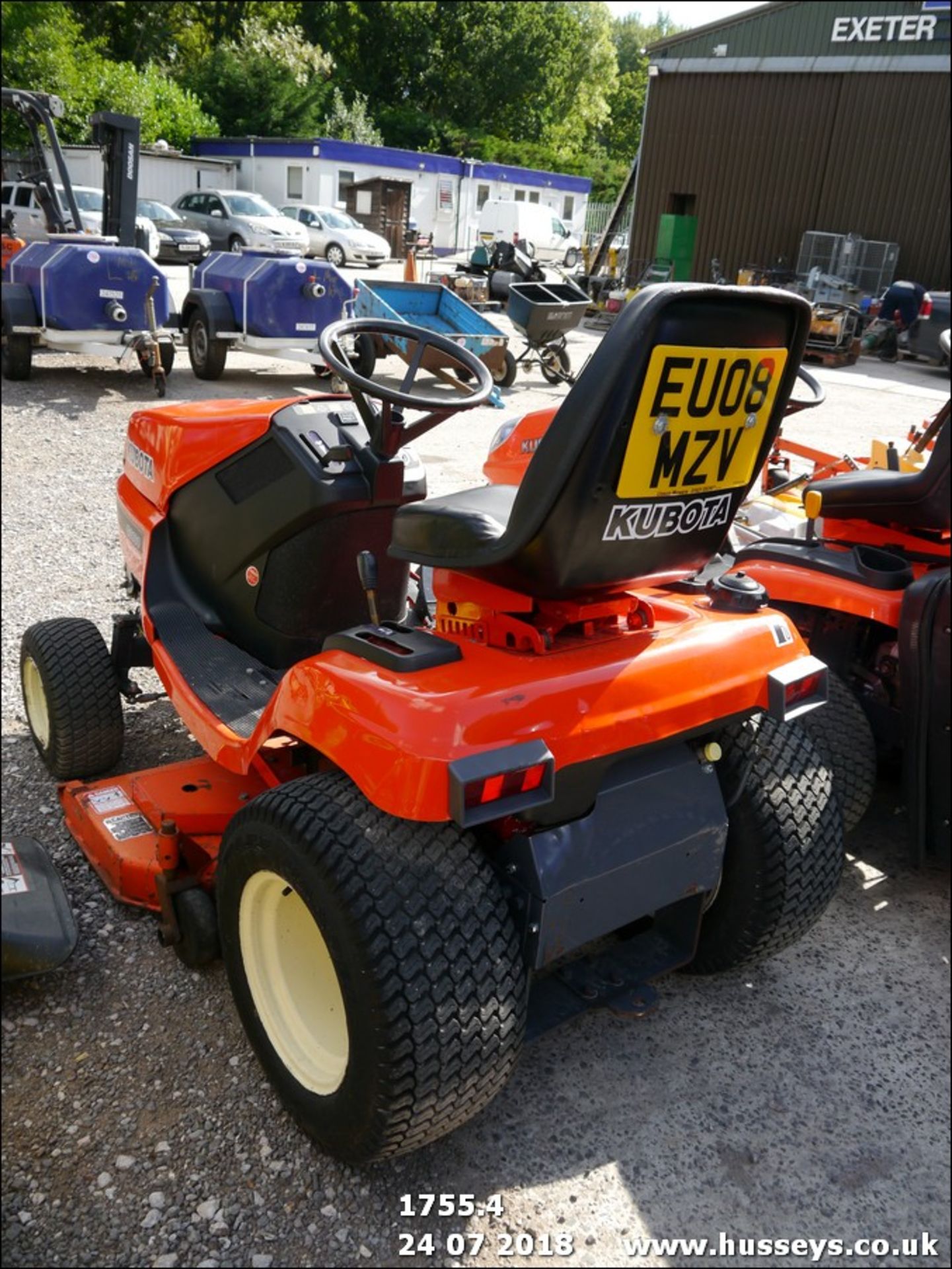 KUBOTA G2160 DSL RIDE ON MOWER EU08MZV RUNS DRIVES CUTS - Image 5 of 5