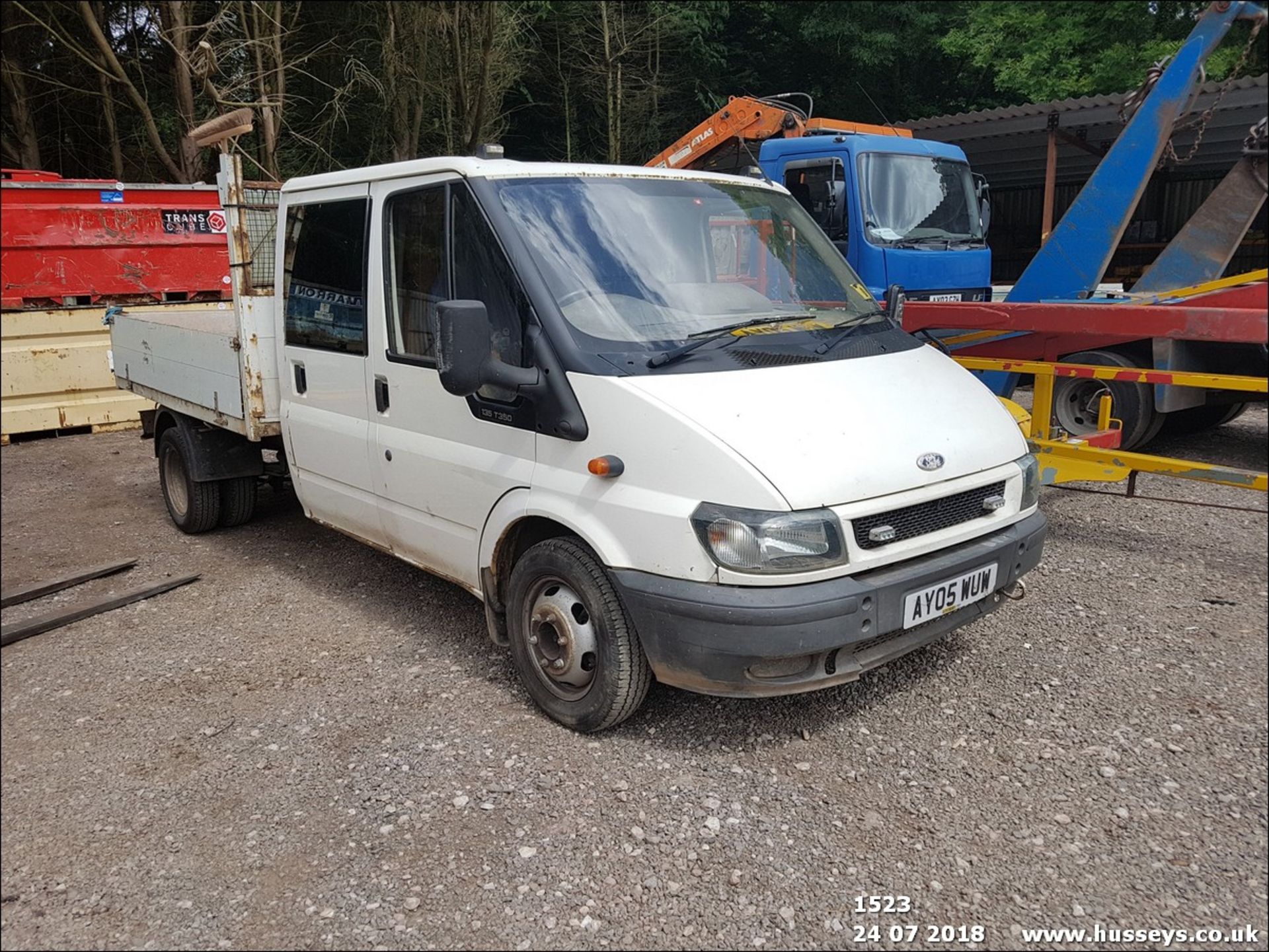 2005 FORD TRANSIT DOUBLE CAB PICK UP