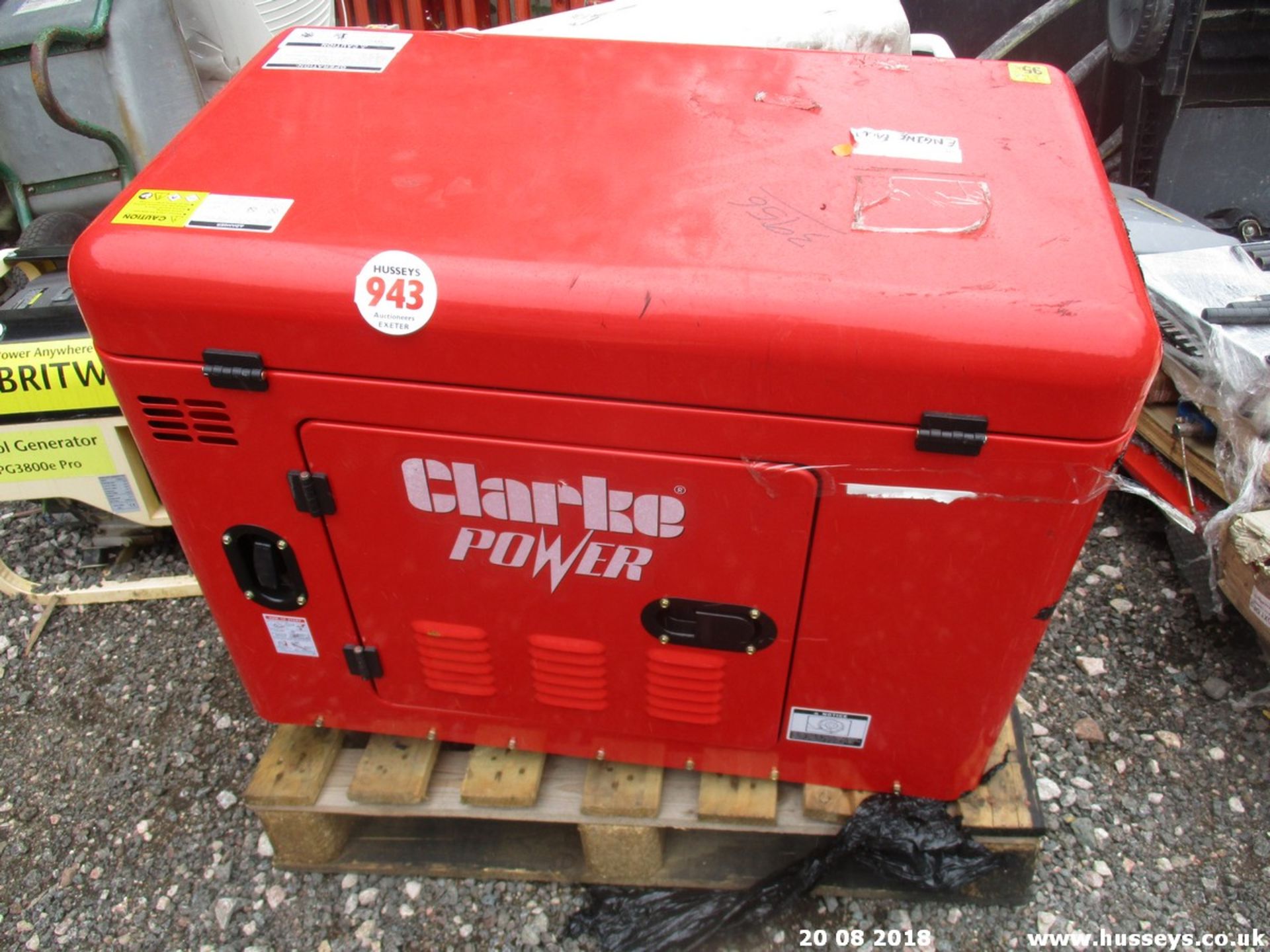 CLARKE GENERATOR (SPARES) 3956