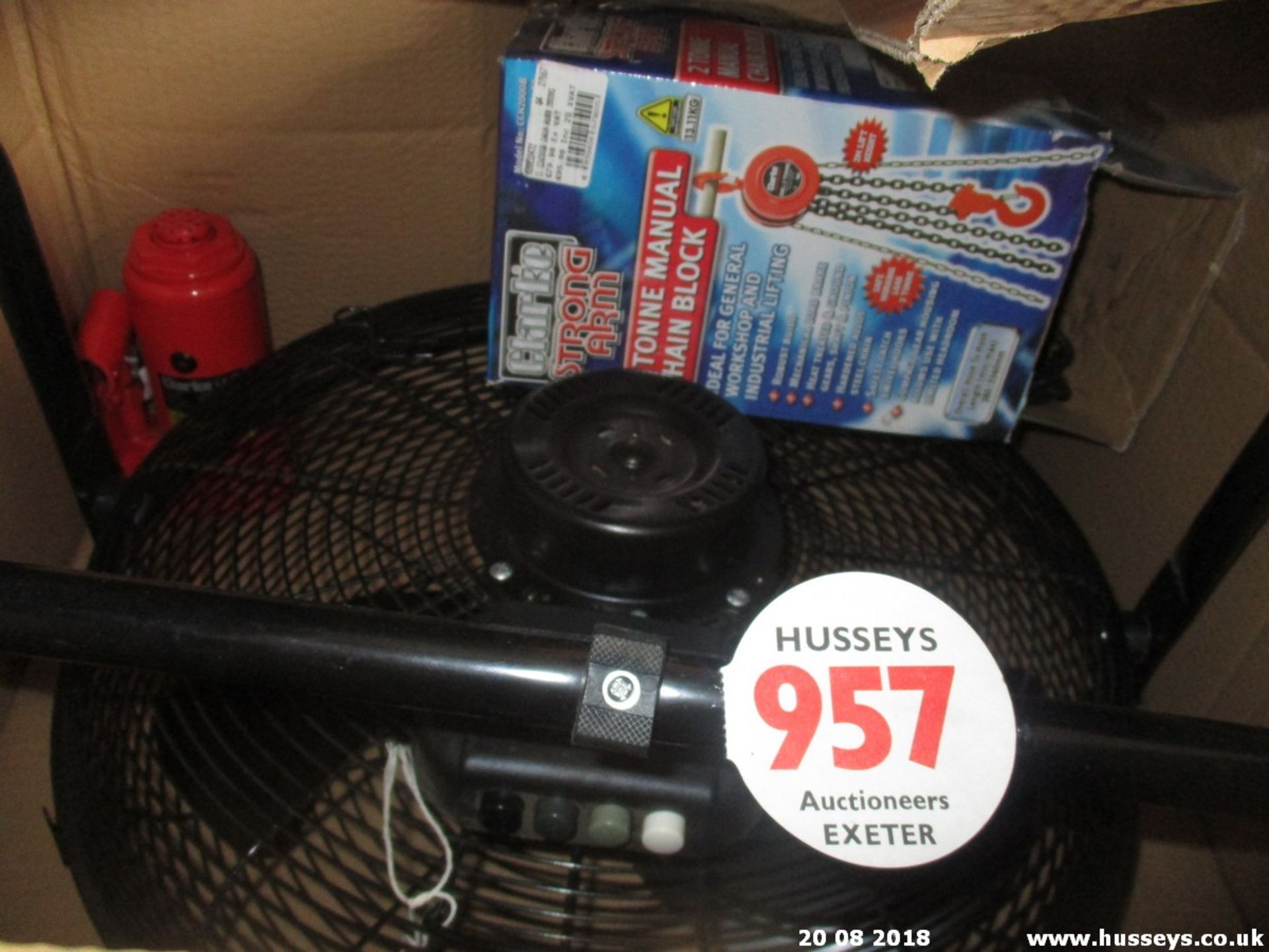 HOIST & FAN (SPARES) 3965