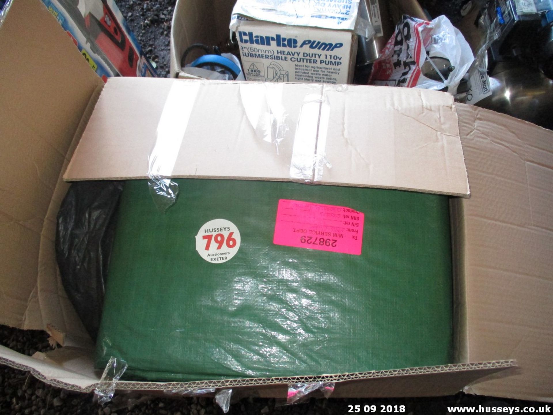 TARPAULINS ETC (SPARES) 4062