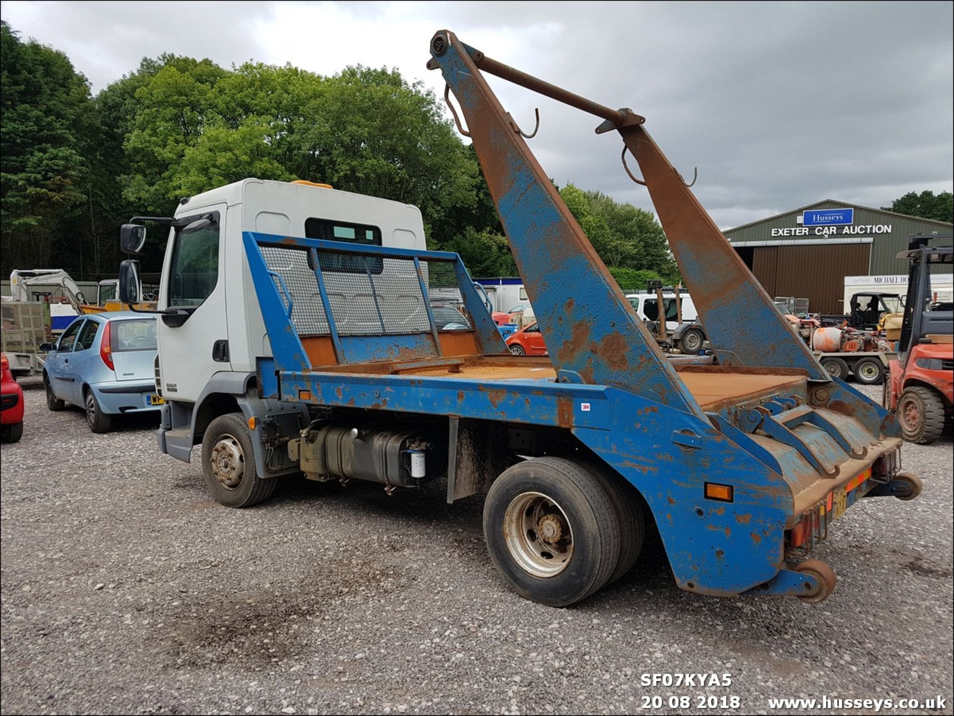 2007 DAF LF 45.160 SKIP LORRY SF07 KYA - Image 5 of 6