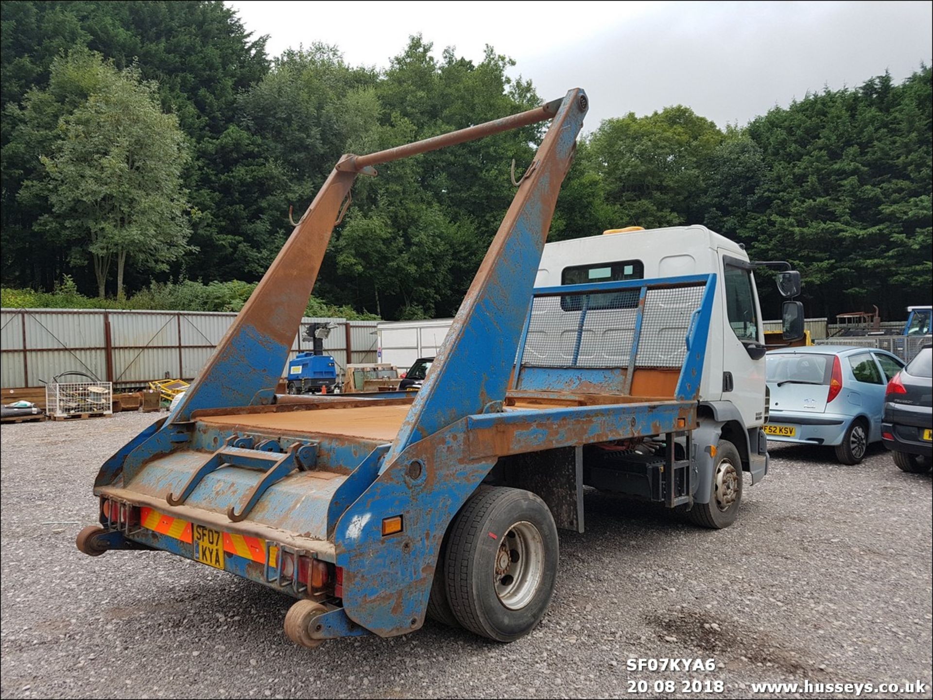 2007 DAF LF 45.160 SKIP LORRY SF07 KYA - Image 6 of 6