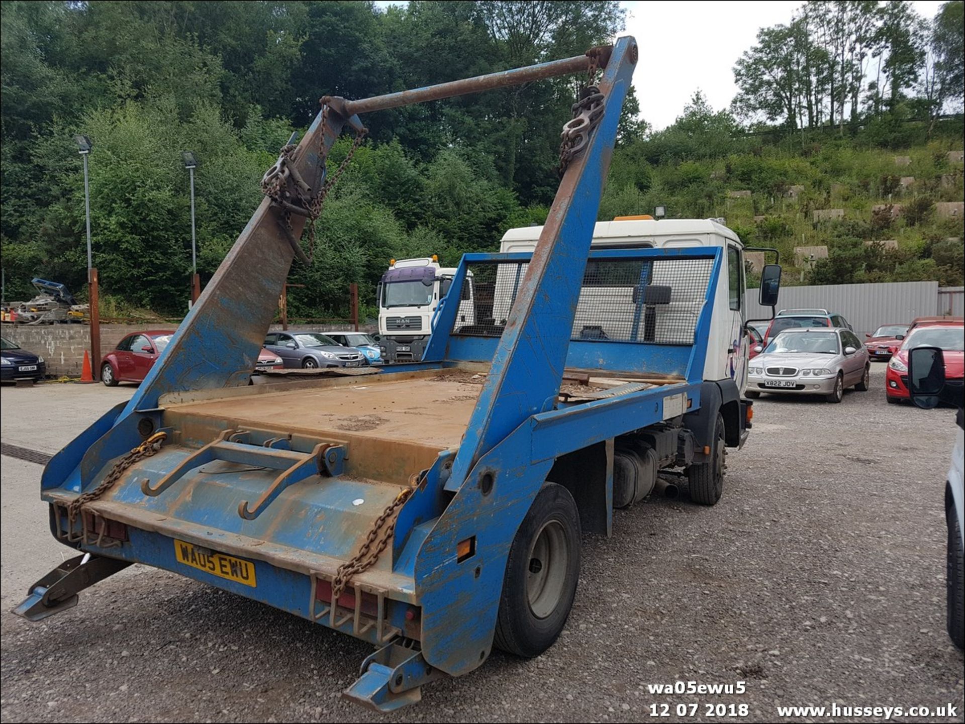 2005 MAN L2000 7.5 TON SKIP LORRY TELEHOIST SKIP BODY - Image 5 of 8