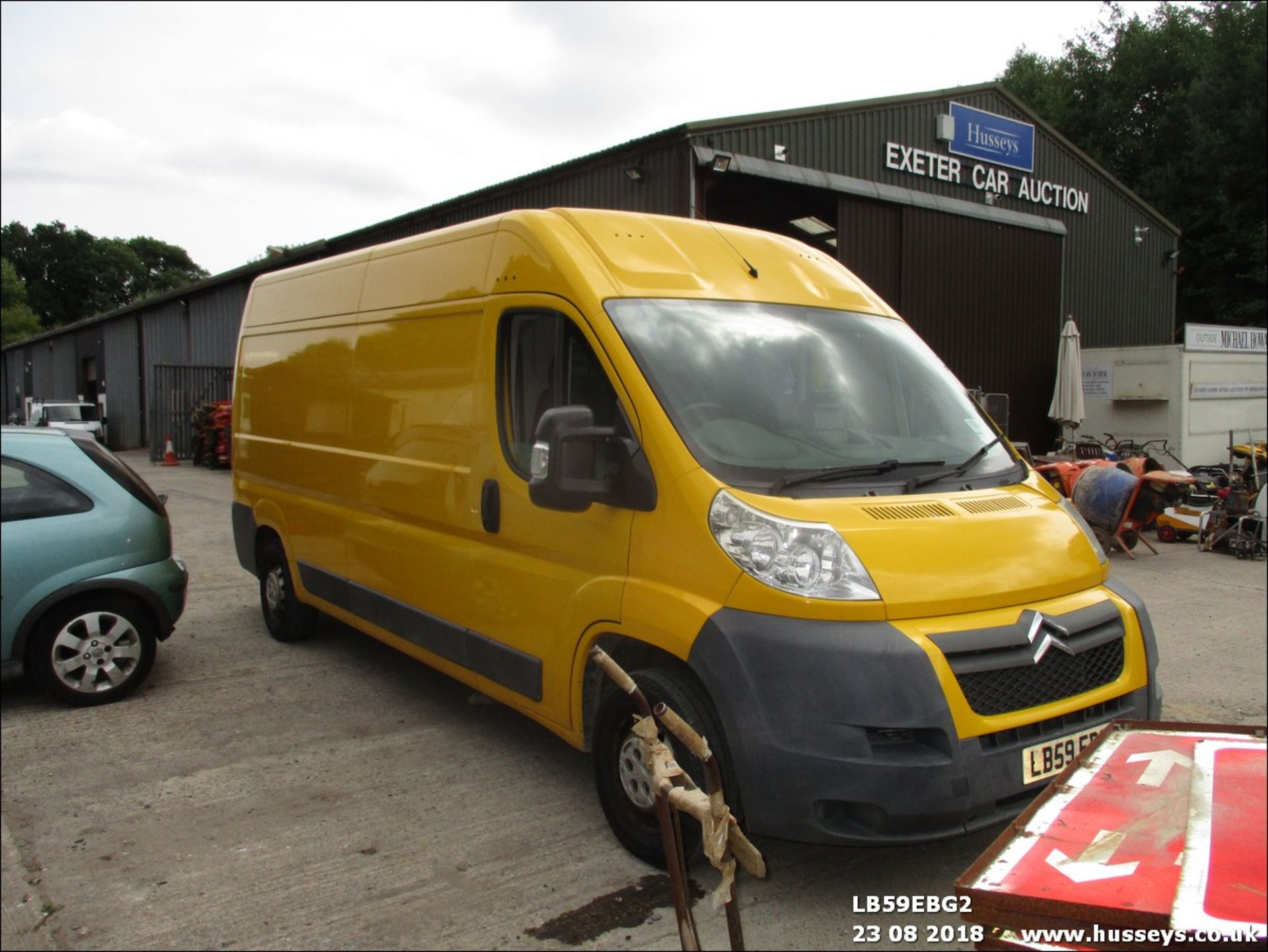 2010 CITROEN RELAY 35HDI FULLY FITTED OUT FOR TYRE FITTING - Image 2 of 9