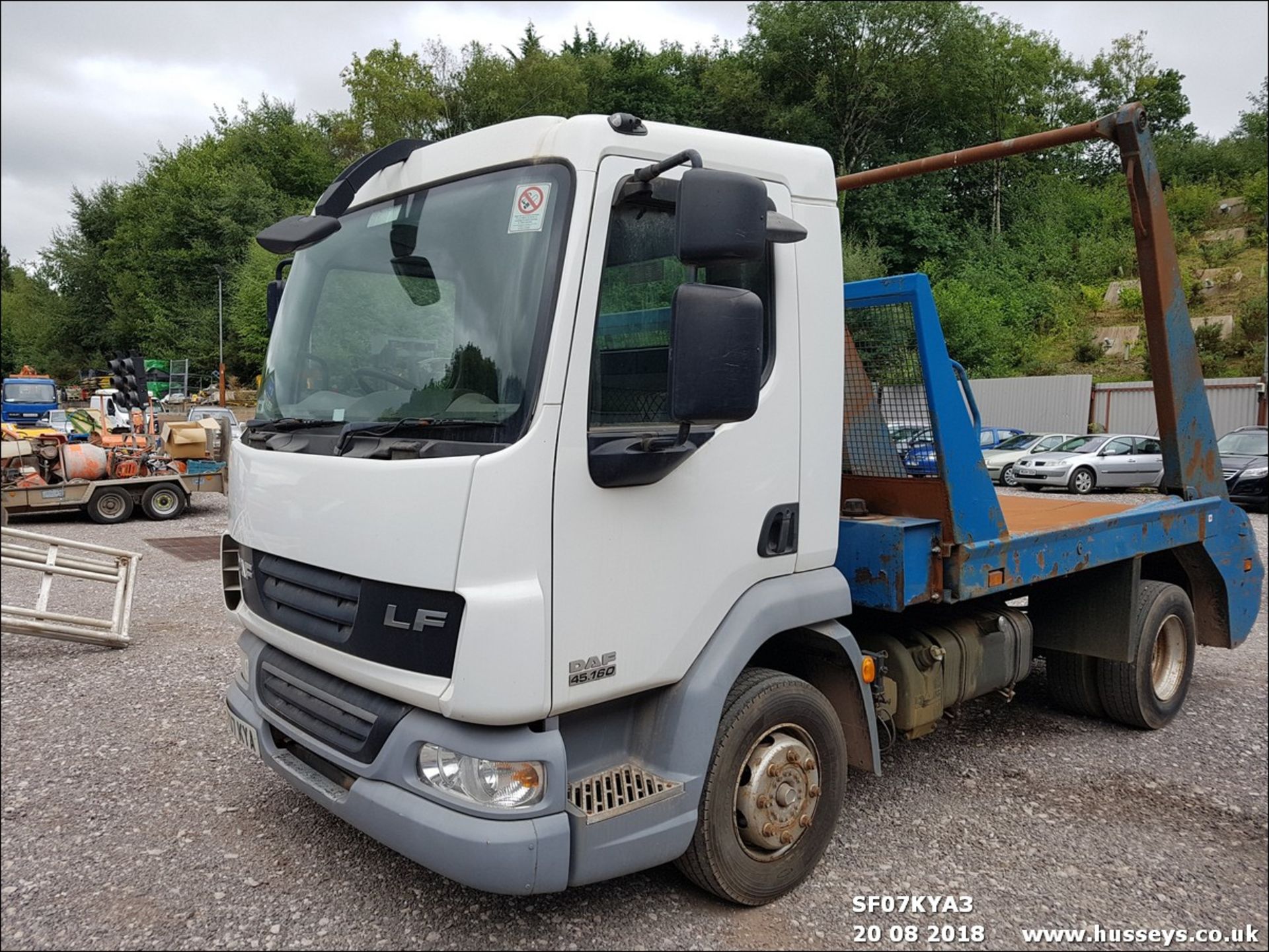 2007 DAF LF 45.160 SKIP LORRY SF07 KYA - Image 3 of 6