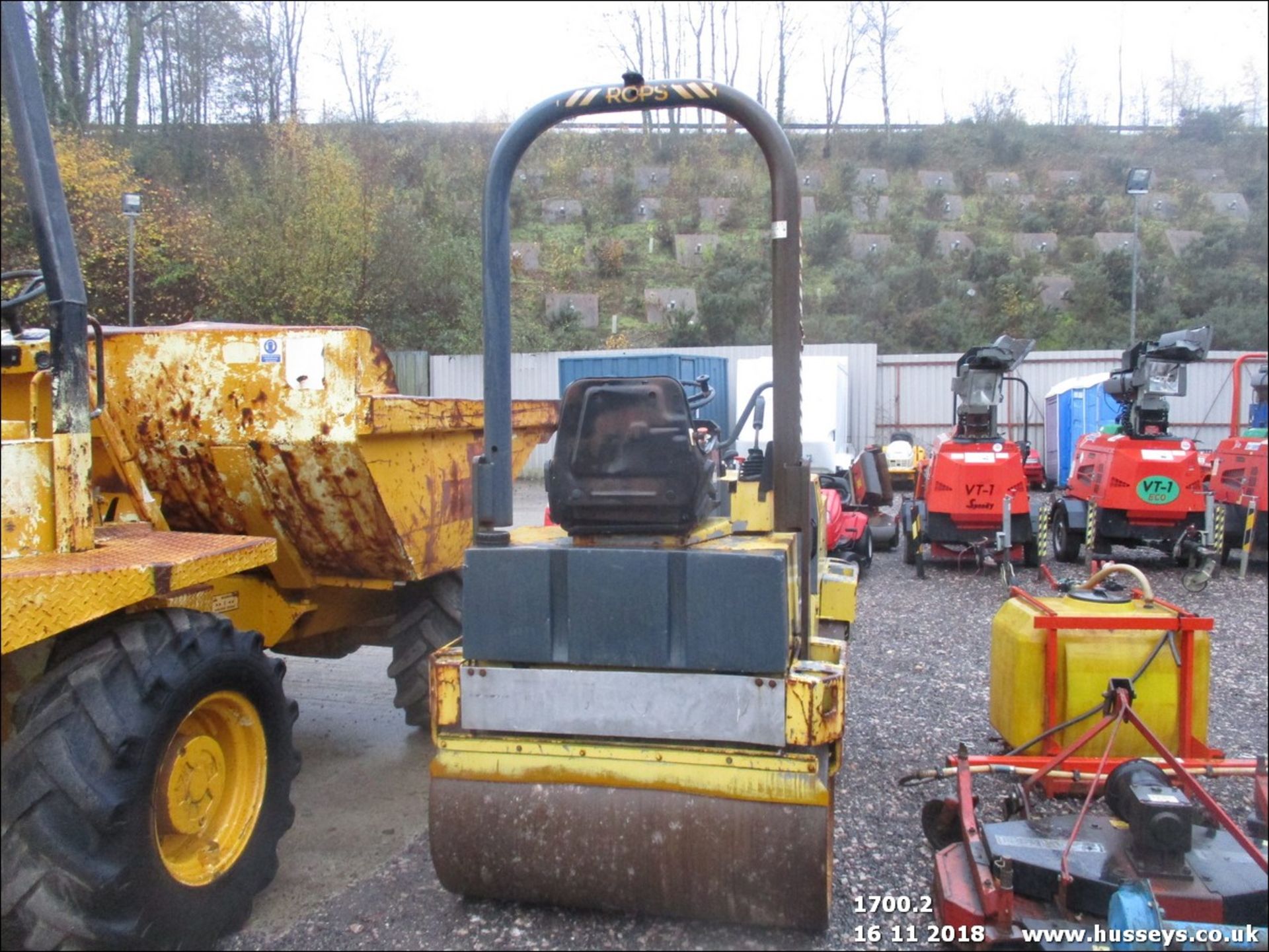 BOMAG BW120 RIDE ON ROLLER RUNS & DRIVES - Image 3 of 3