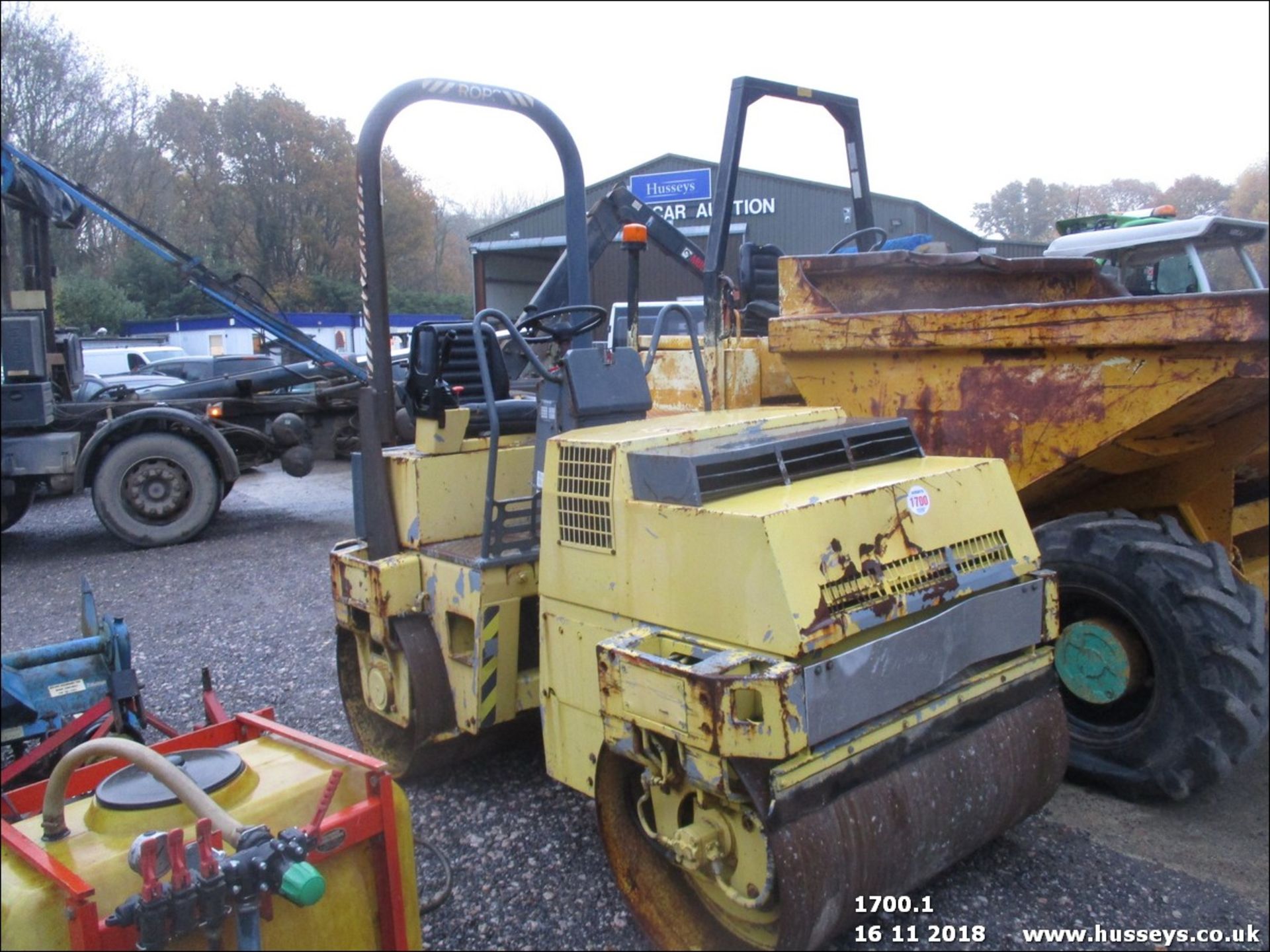 BOMAG BW120 RIDE ON ROLLER RUNS & DRIVES - Image 2 of 3