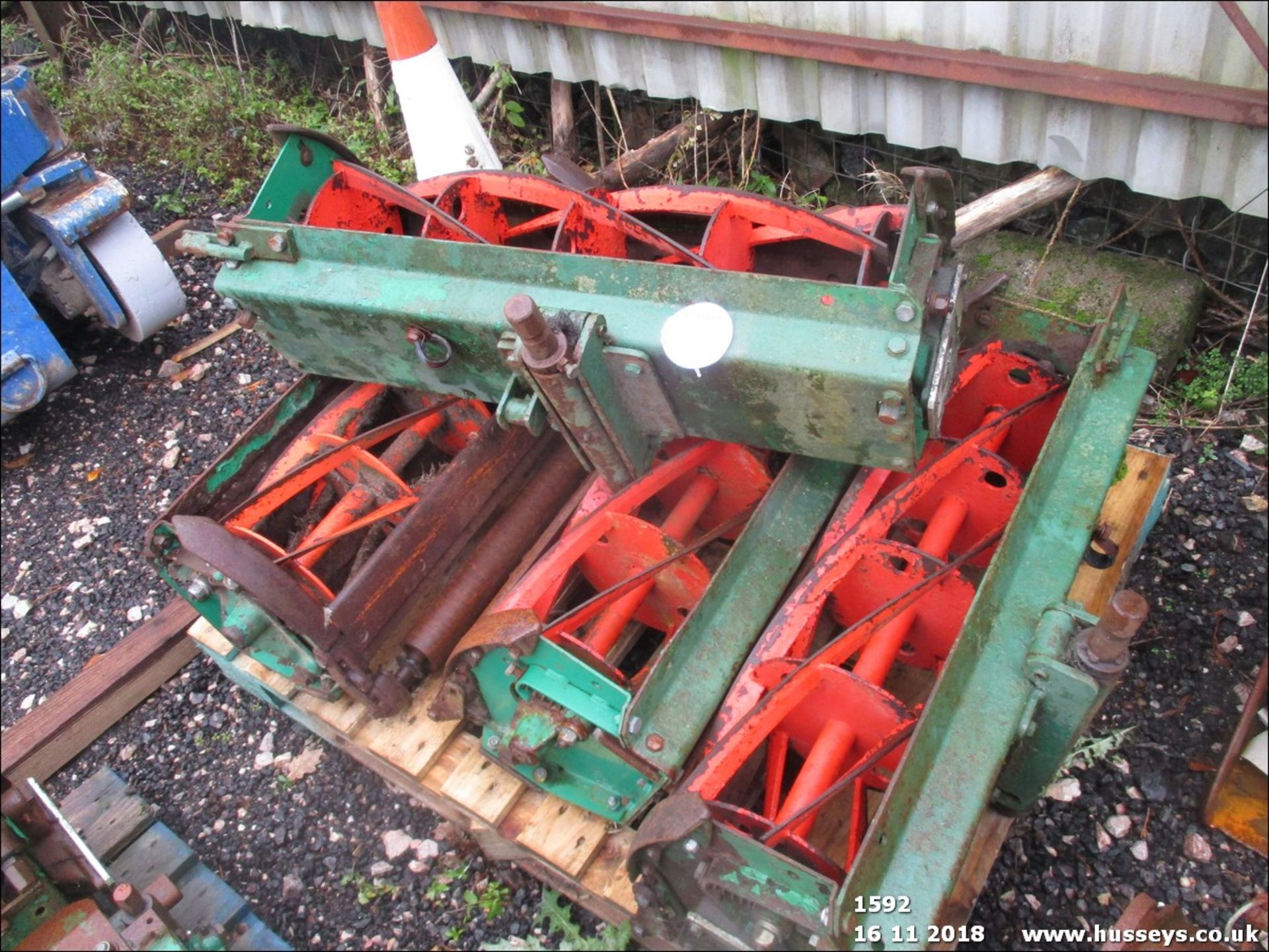 4 RANSOME MOWER HEADS