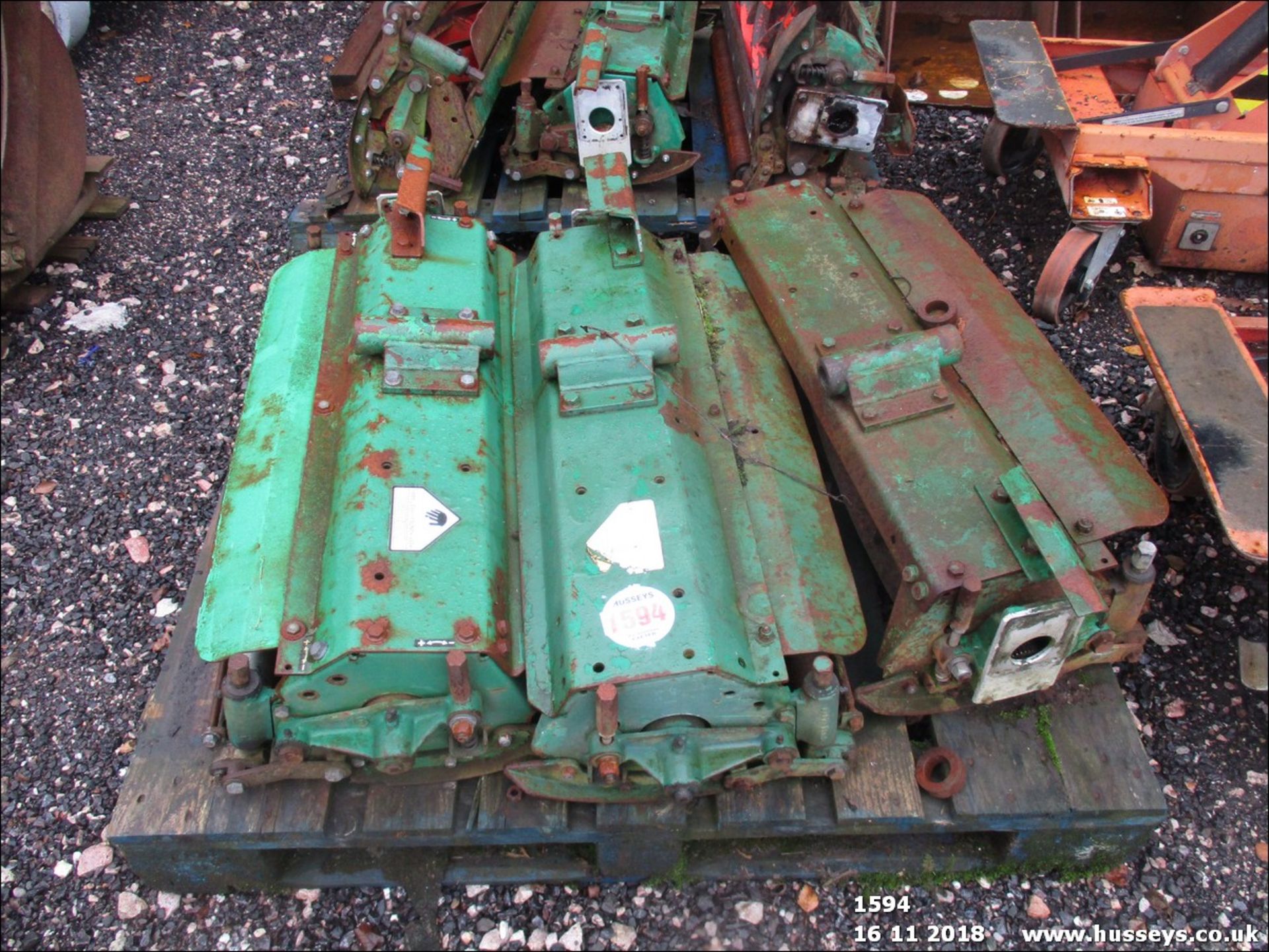 3 RANSOME MOWER HEADS