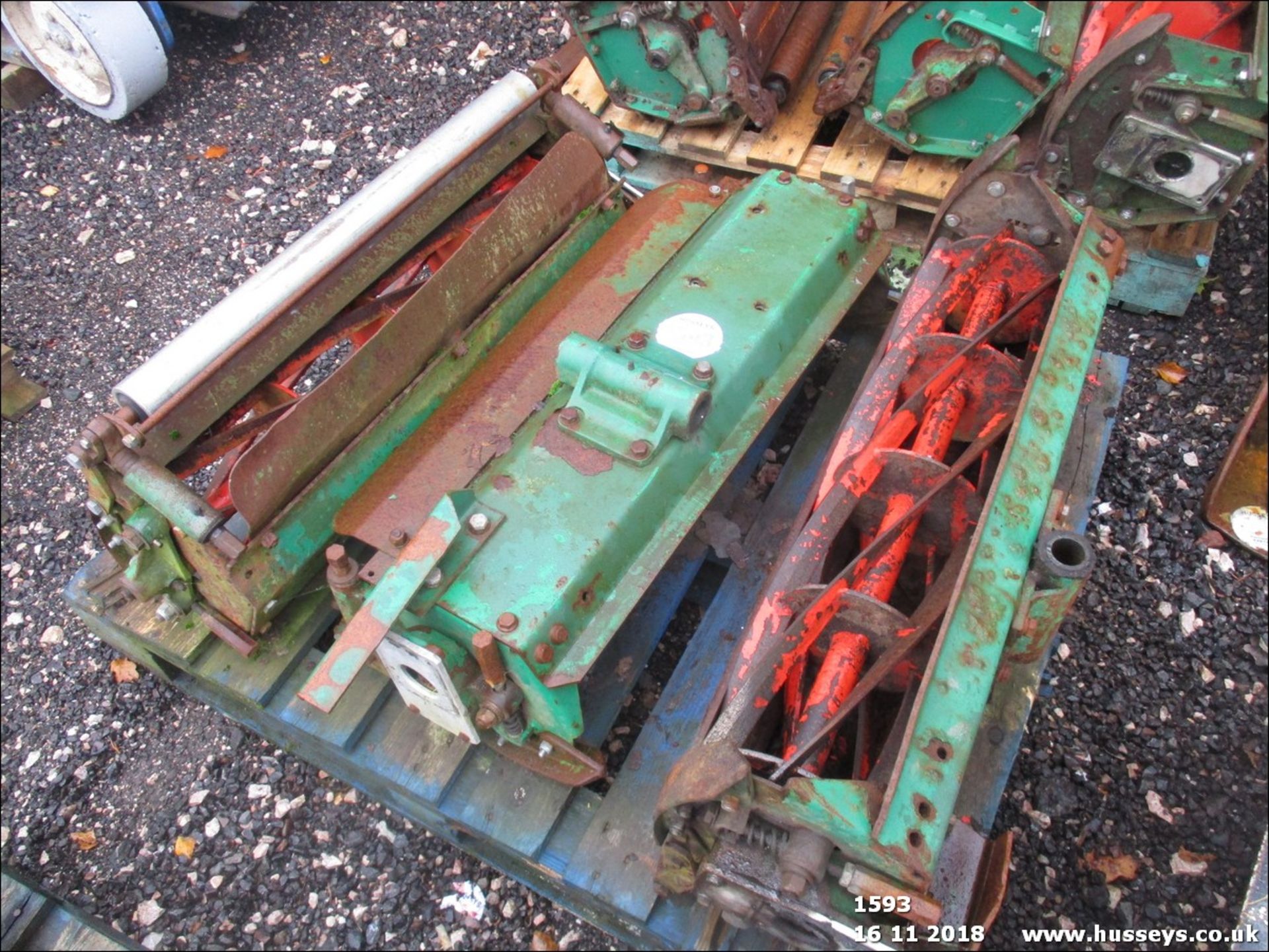 3 RANSOME MOWER HEADS