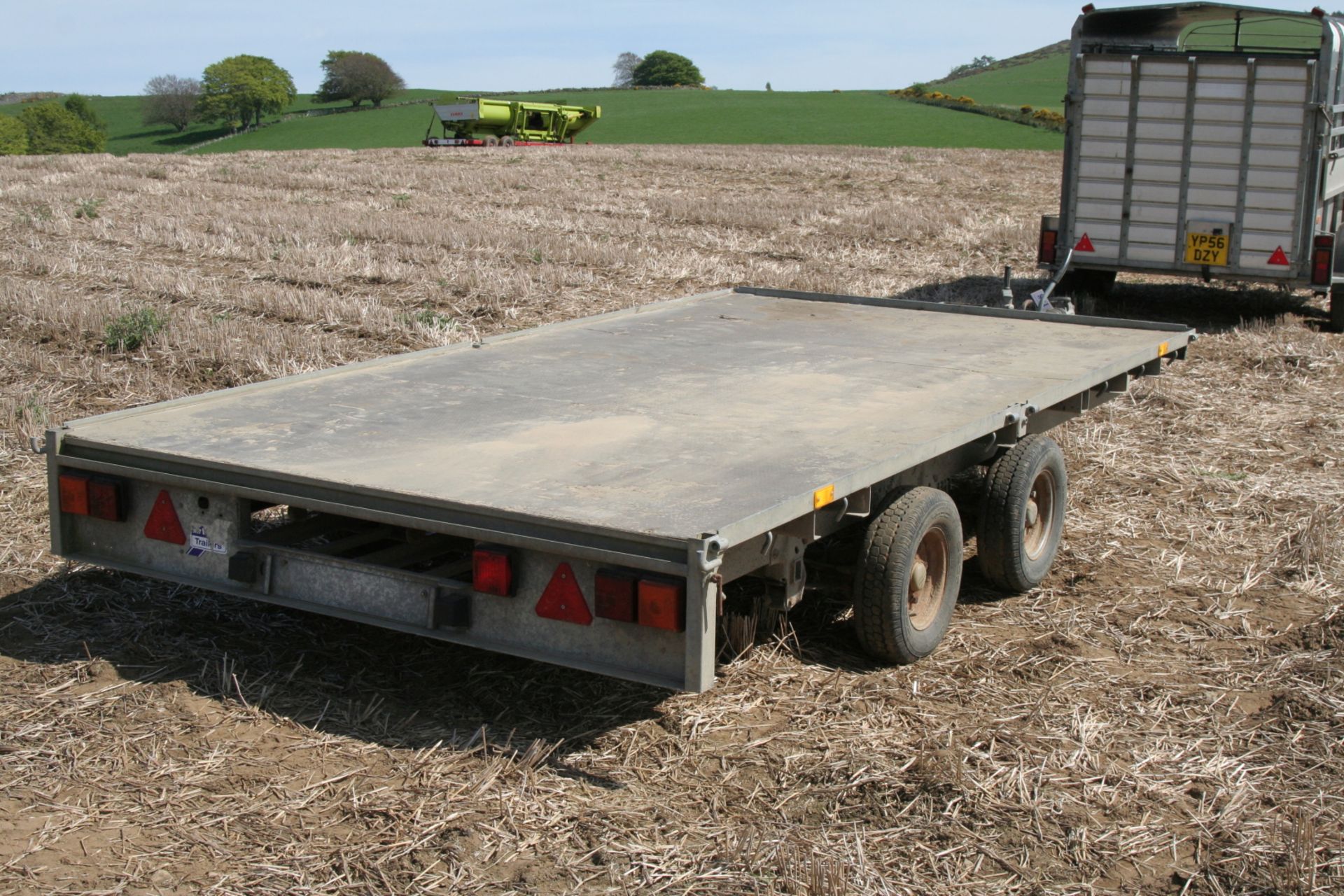 Ifor Williams 12ft Flat Trailer - Image 2 of 2