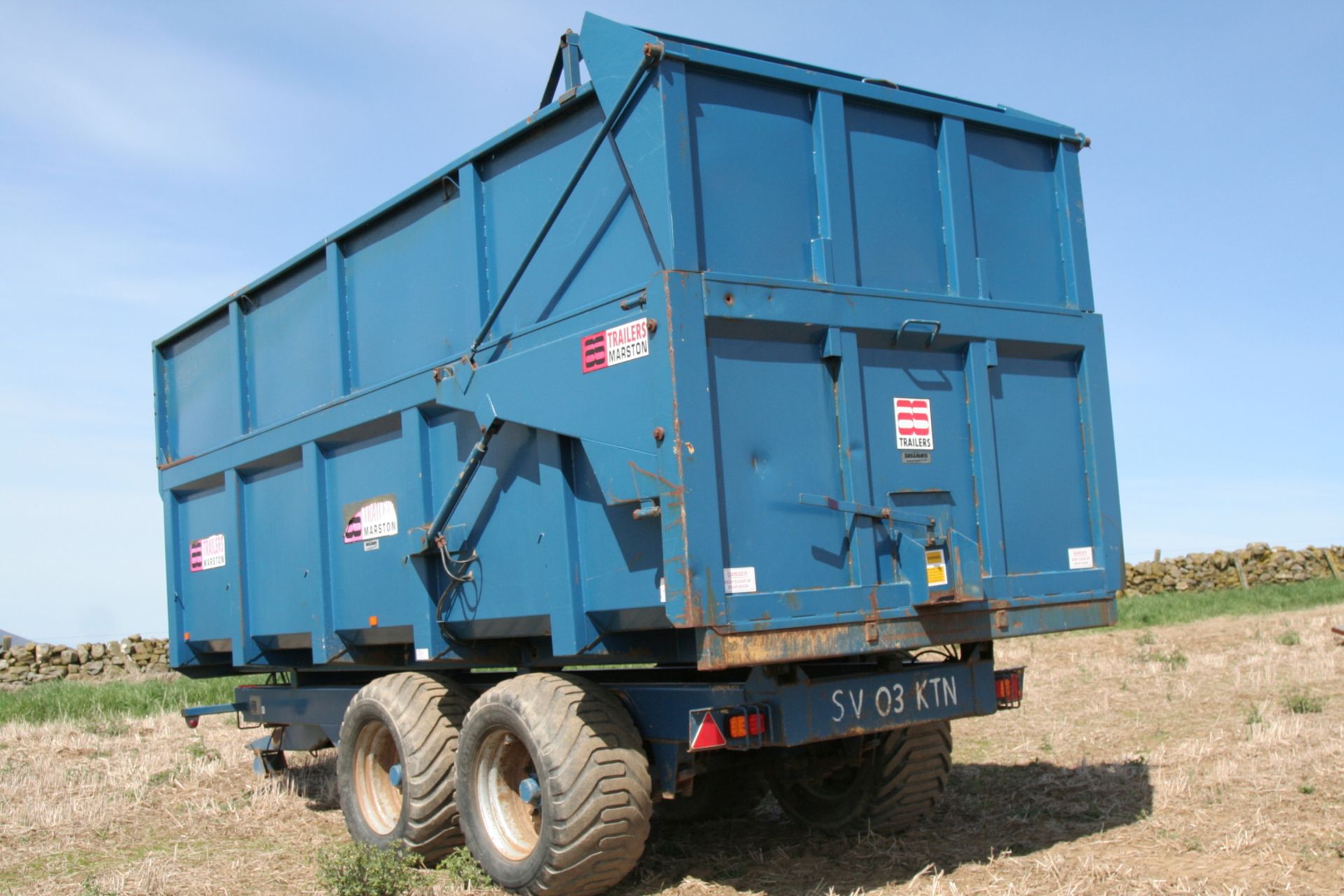 Marston ASCM 14 c/w Hyd Door & Silage Sides