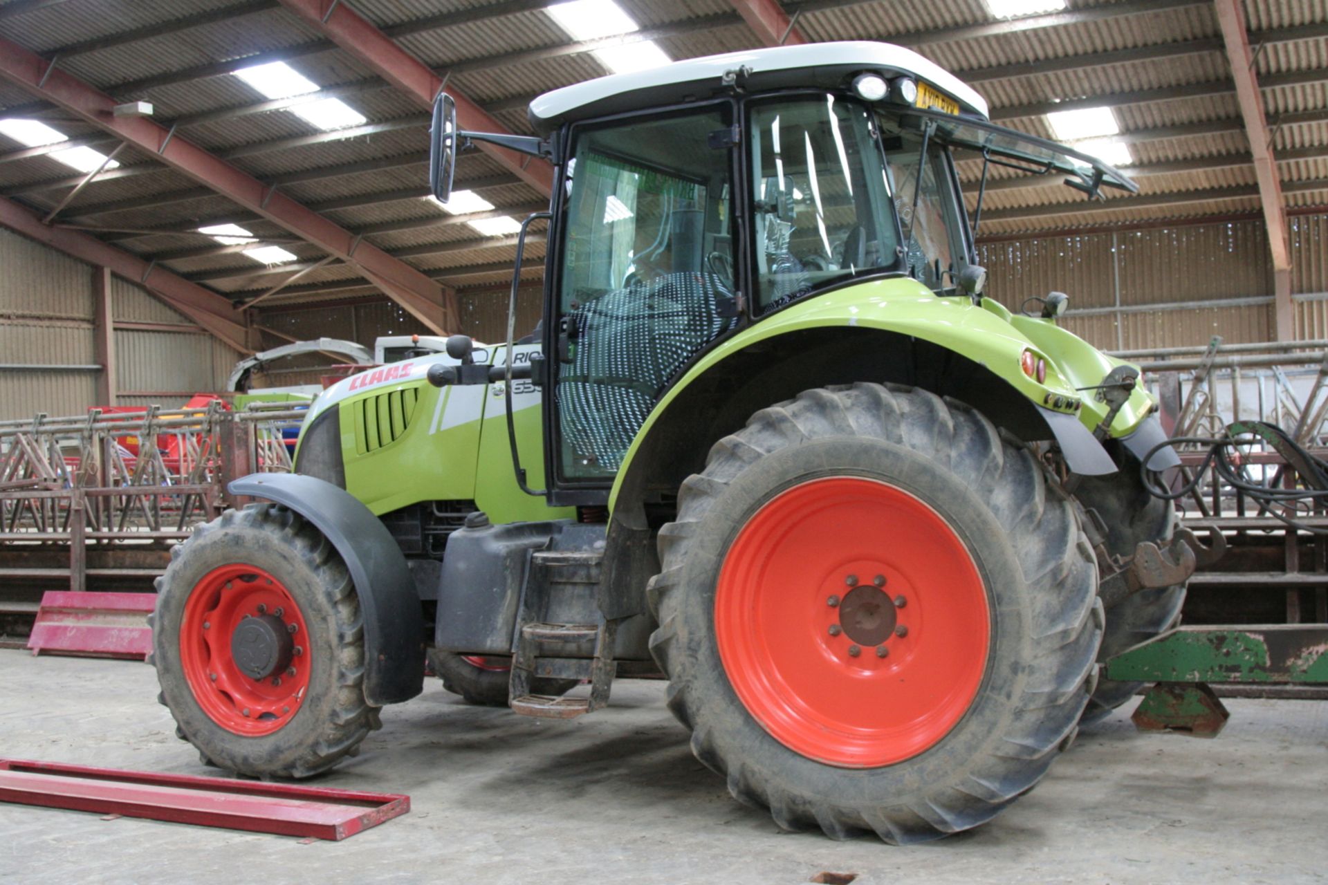 Claas Arion 630 Tractor 50k AY10 BXW 6,673 hours - Image 6 of 10