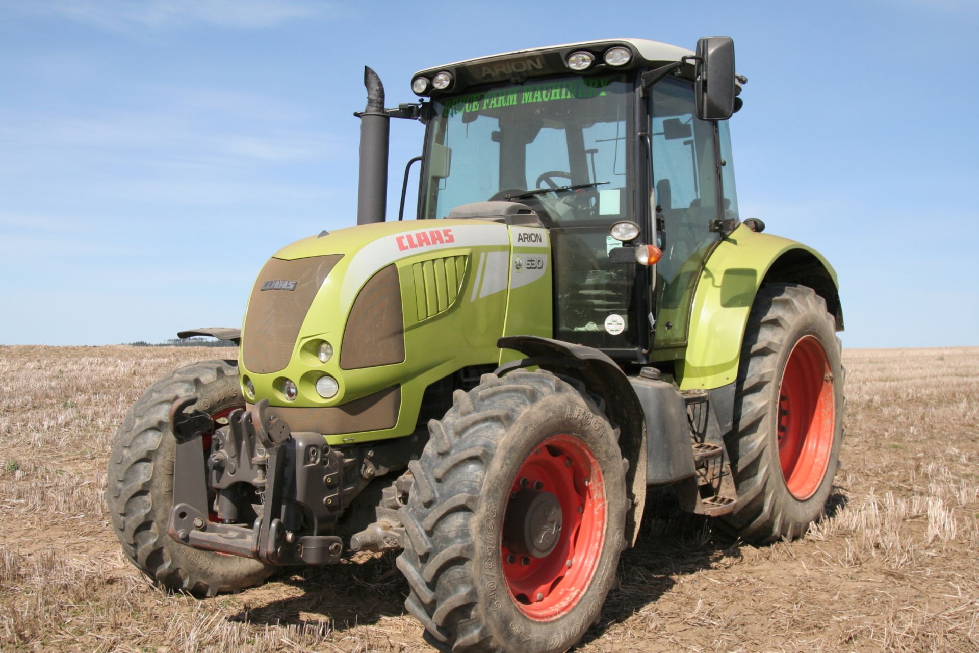 Claas Arion 630 Tractor 50k AY10 BXW 6,673 hours