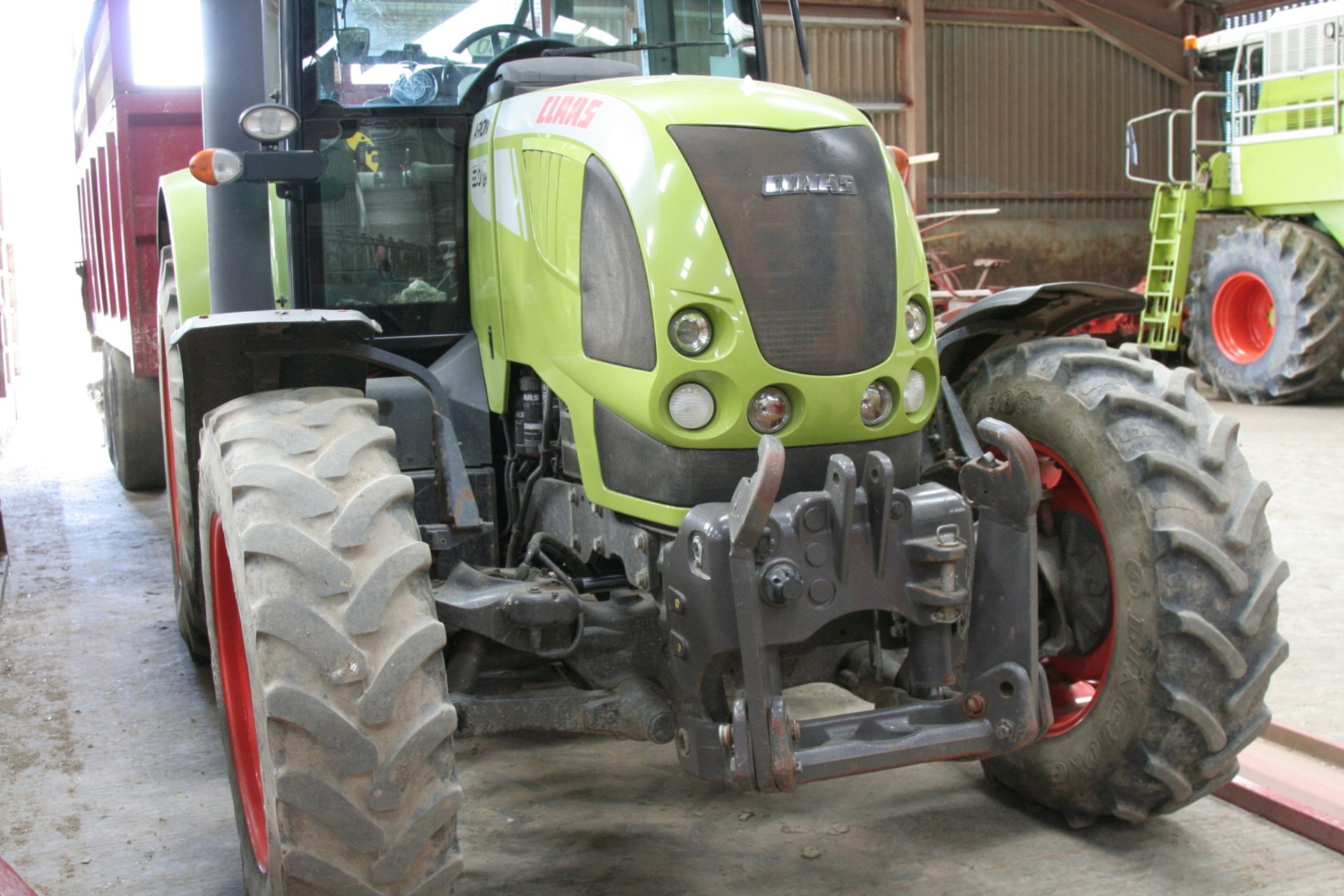 Claas Arion 630 Tractor 50k AY10 BXW 6,673 hours - Image 8 of 10