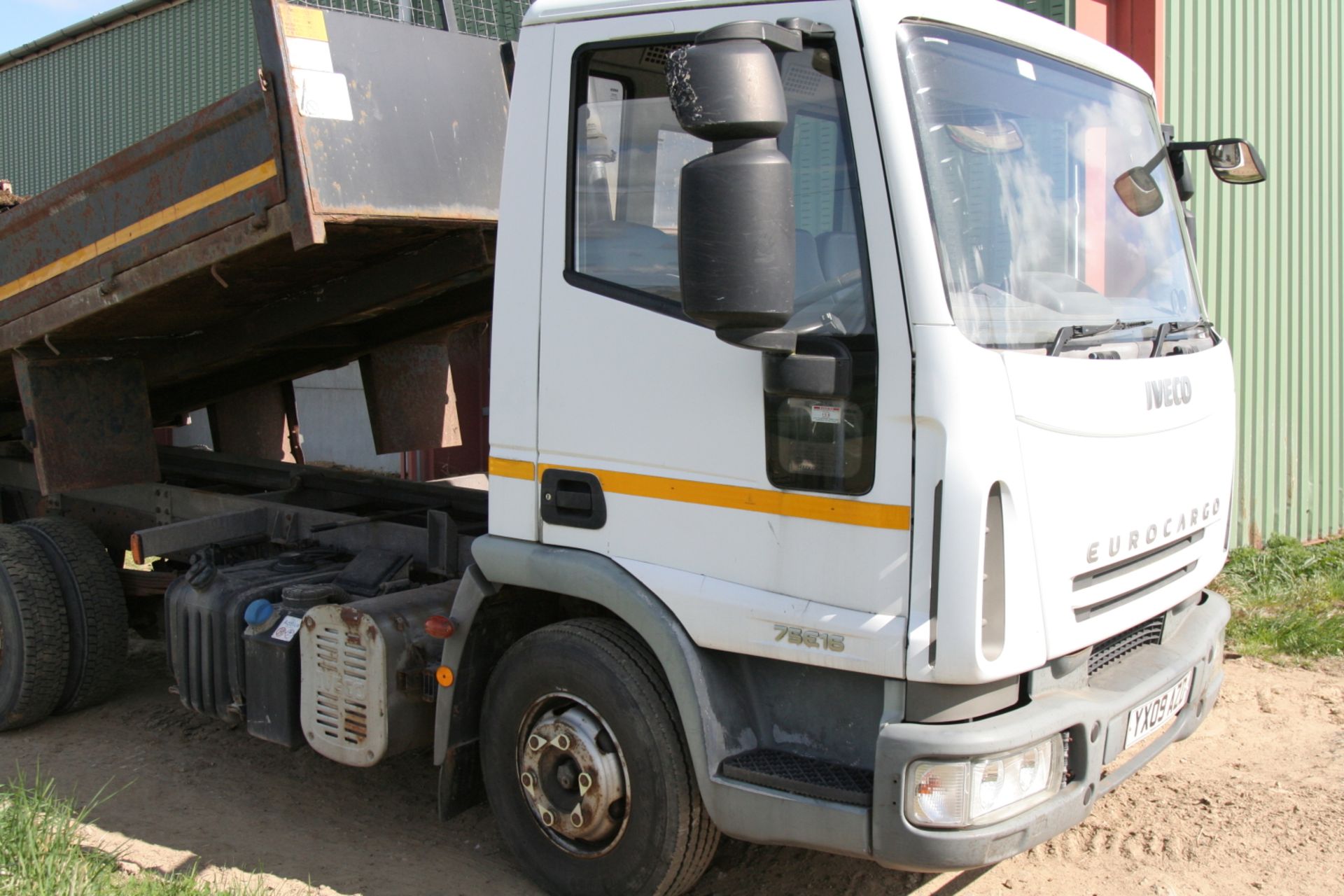 Ivedco Eurocargo Tipper Lorry YX09 AZD - Image 4 of 8