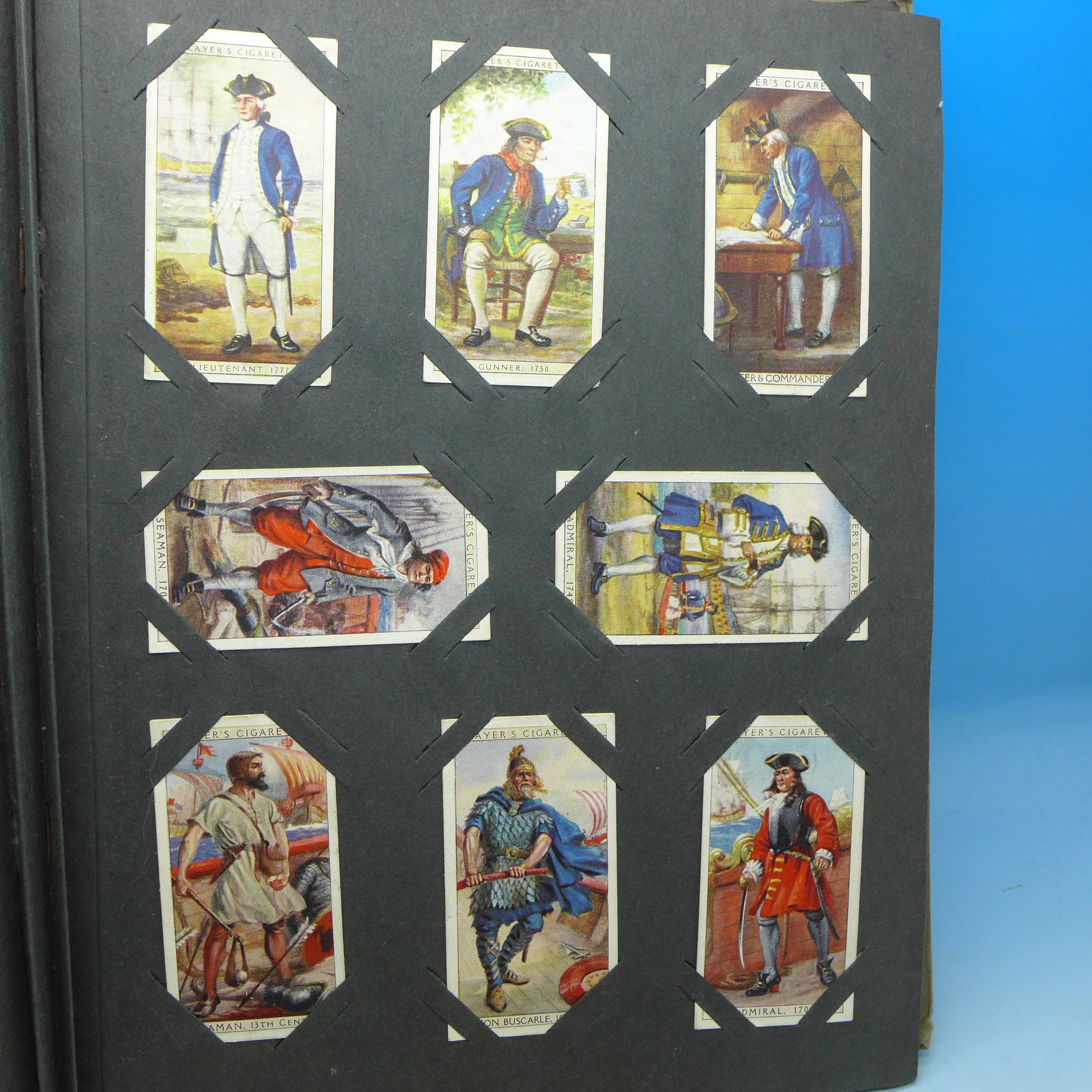 An album of cigarette cards including Players and loose tea cards - Image 2 of 4