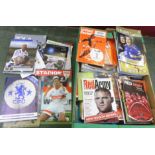 A collection of English football programmes, 1970's, 1980's, etc.