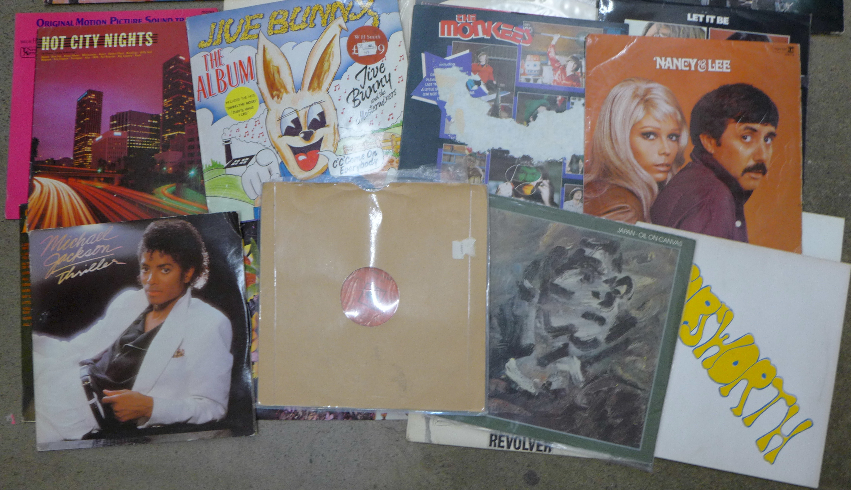 Thirty-two LP records, including The Beatles, Genesis, Diana Ross, etc. - Image 2 of 3