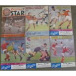 Soccer Star and World Soccer magazines,