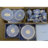 A collection of Wedgwood Jasperware,