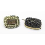 Two 19th Century brooches,