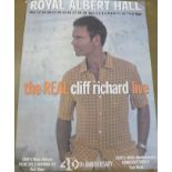 Cliff Richard concert posters and promotional material, one with Olivia Newton-John (12),