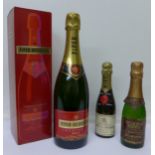 A bottle of Piper-Heidsieck Champagne Brut, boxed 750ml,