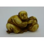 A Meiji period netsuke