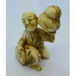 A Meiji period netsuke