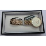 A Barkers of Kensington wristwatch, Regatta White, new and boxed,