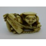 A Meiji period netsuke