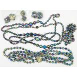 Faceted bead jewellery